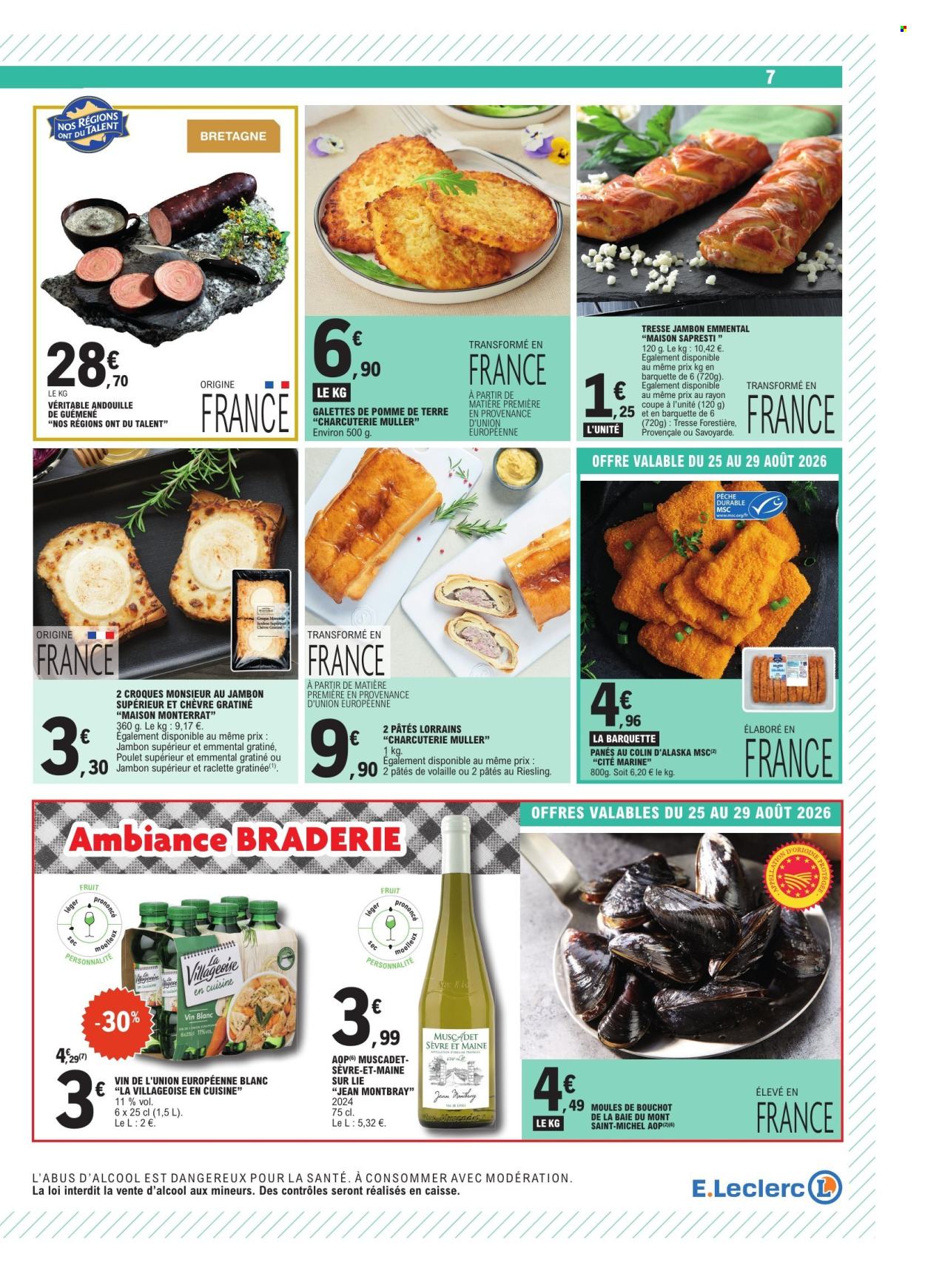 Catalogue E.Leclerc - 25/08/2026 - 05/09/2026. Page 7