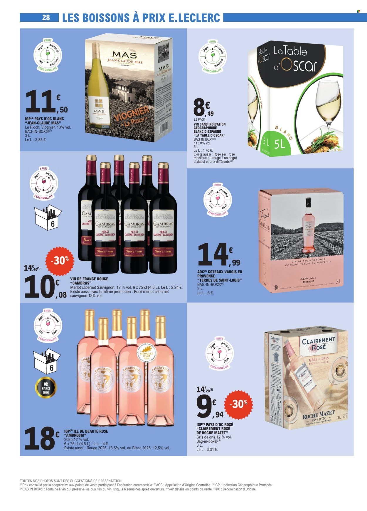Catalogue E.Leclerc - 25/08/2026 - 05/09/2026. Page 28