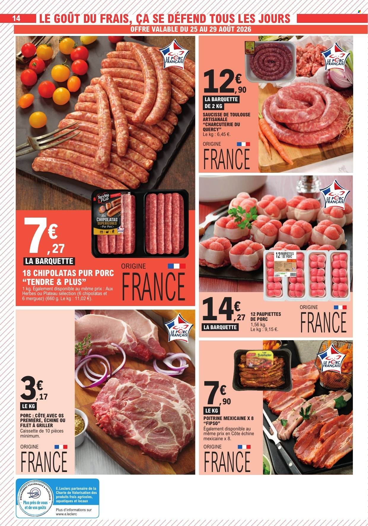 Catalogue E.Leclerc - 25/08/2026 - 05/09/2026. Page 14