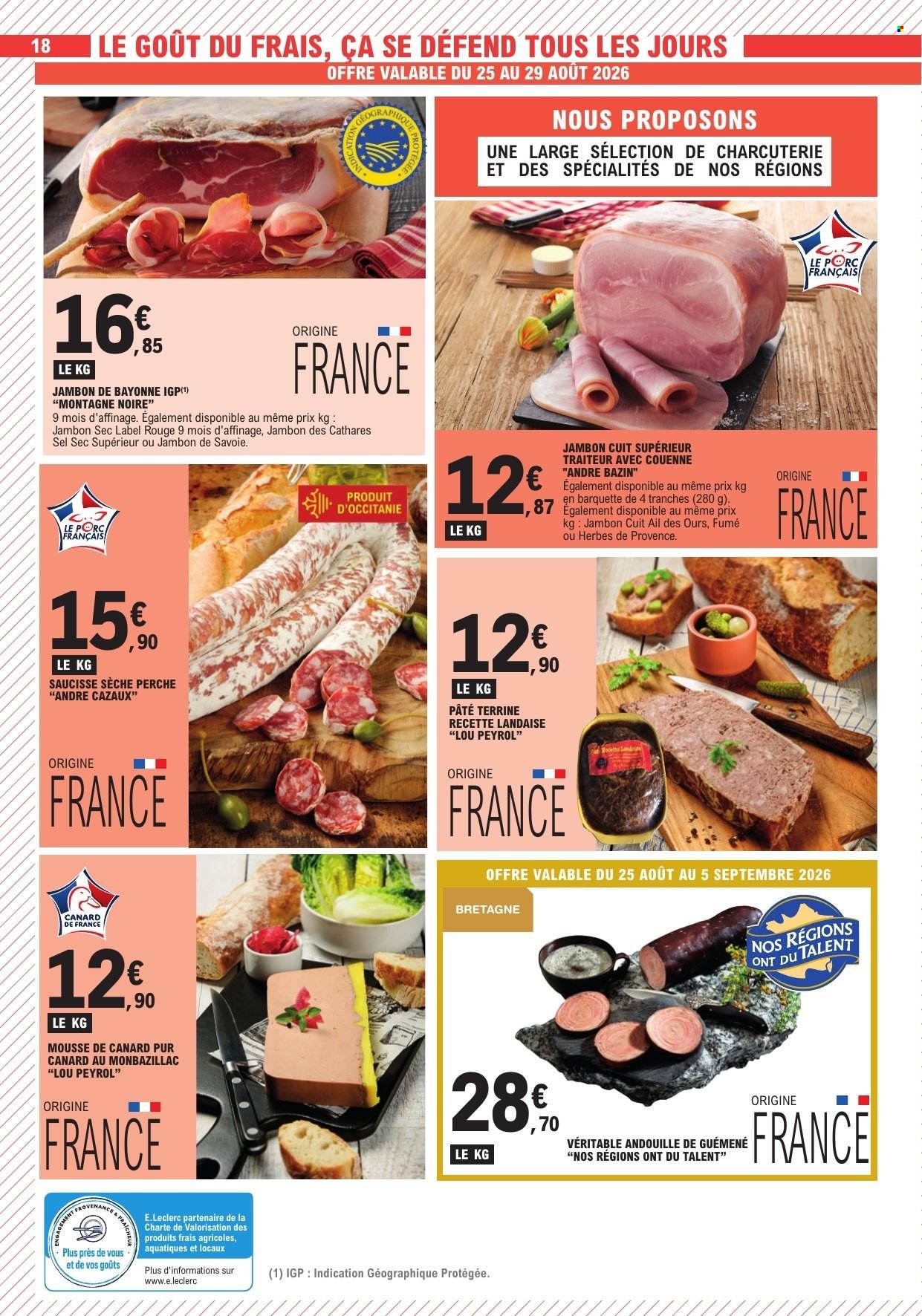 Catalogue E.Leclerc - 25/08/2026 - 05/09/2026. Page 18