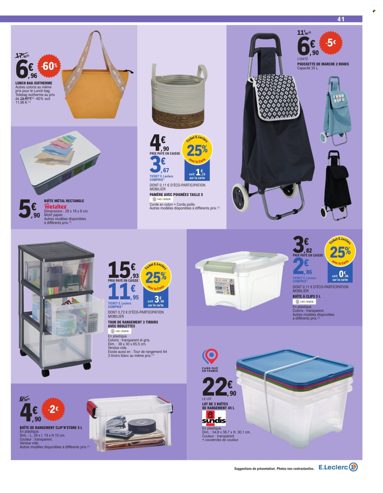 Catalogue E.Leclerc - 25/08/2026 - 05/09/2026. Page 41