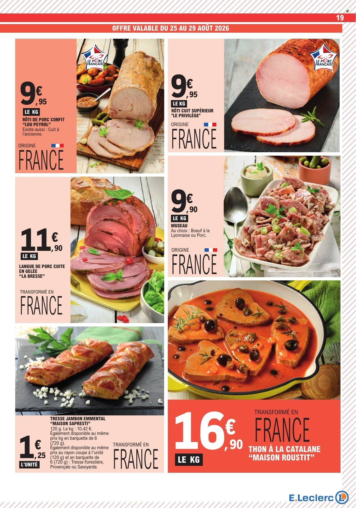 Catalogue E.Leclerc - 25/08/2026 - 05/09/2026. Page 19