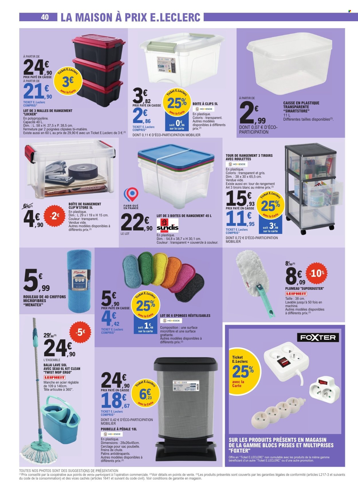 Catalogue E.Leclerc - 25/08/2026 - 05/09/2026. Page 40