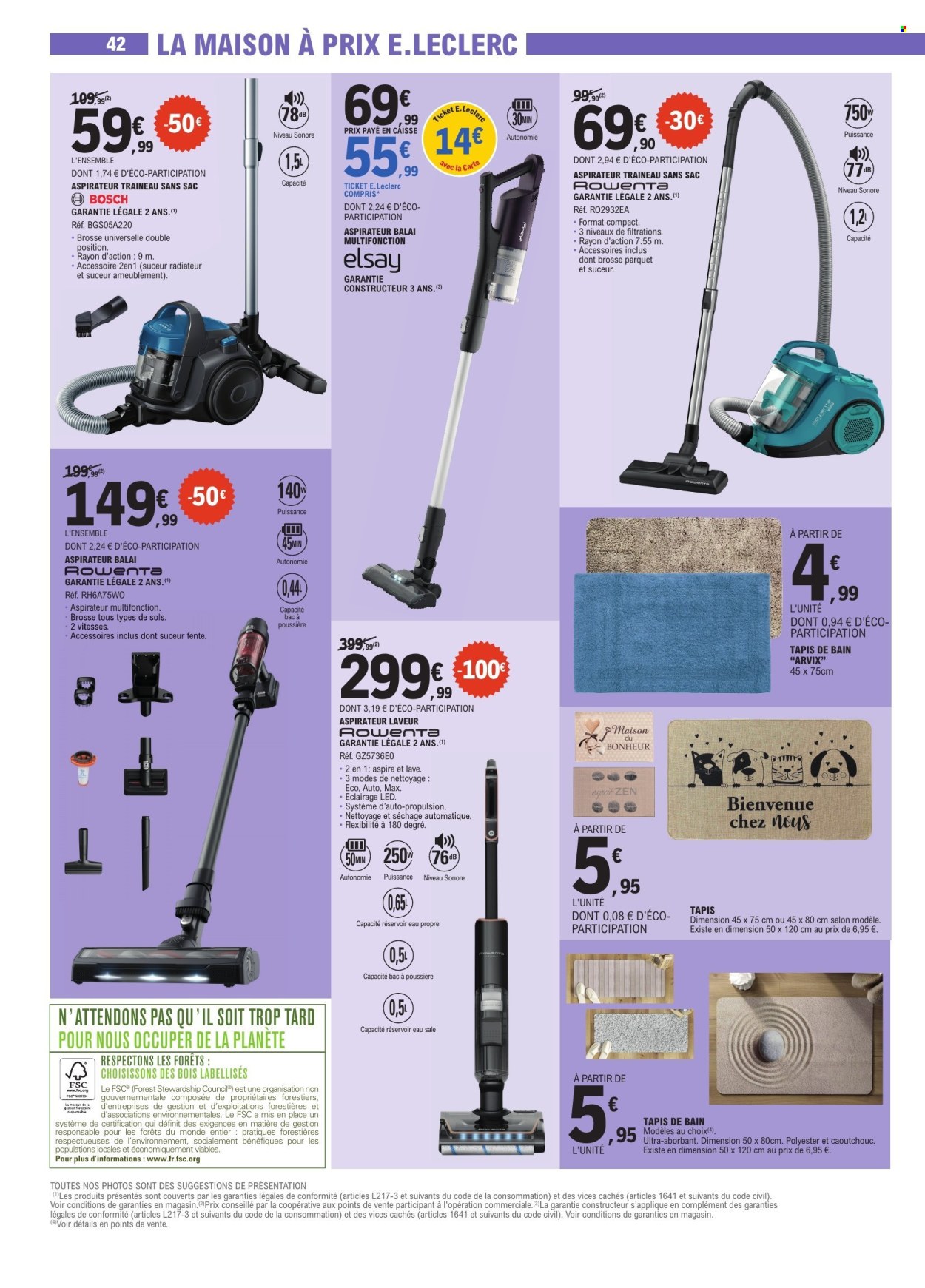 Catalogue E.Leclerc - 25/08/2026 - 05/09/2026. Page 42