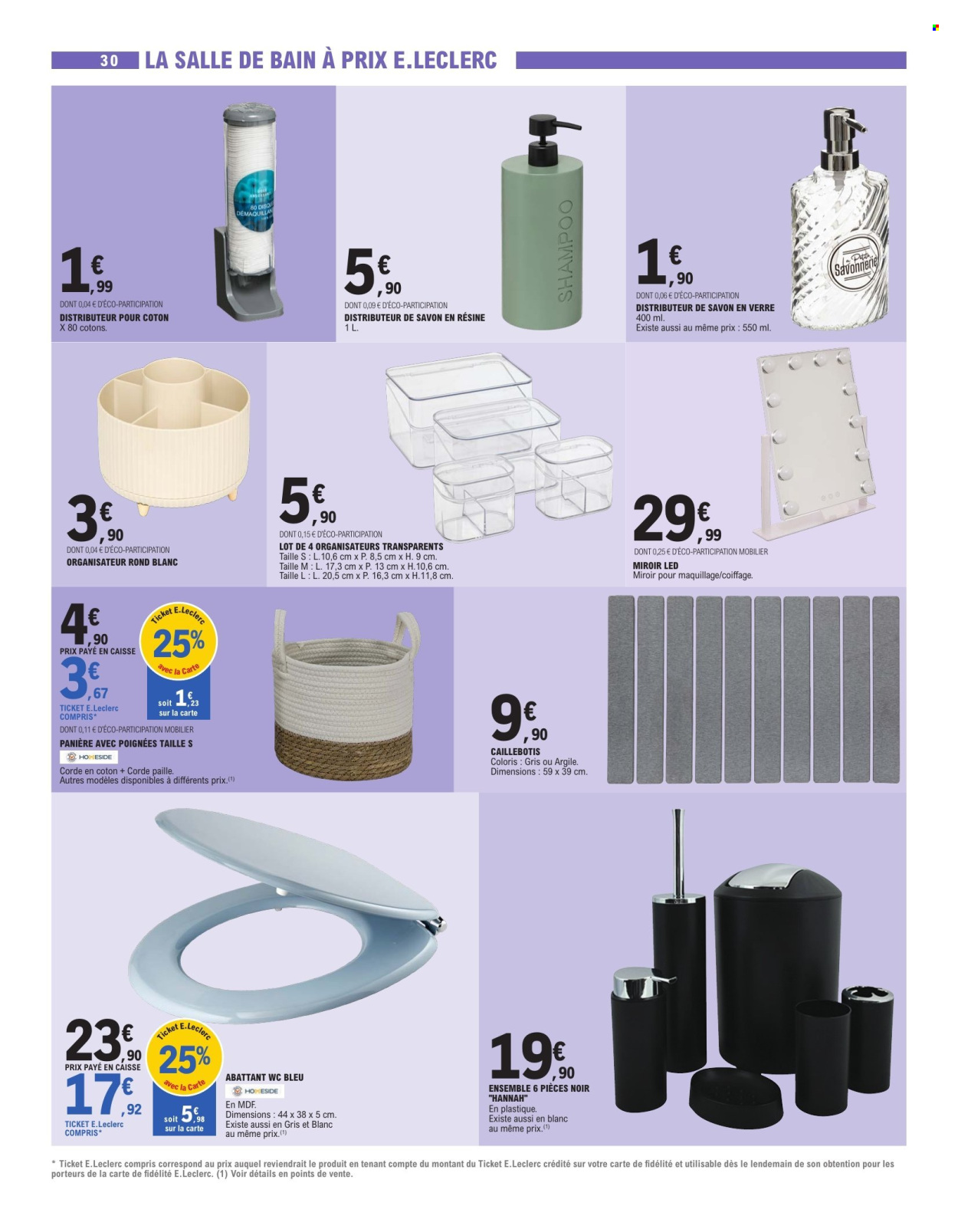 Catalogue E.Leclerc - 25/08/2026 - 05/09/2026. Page 30