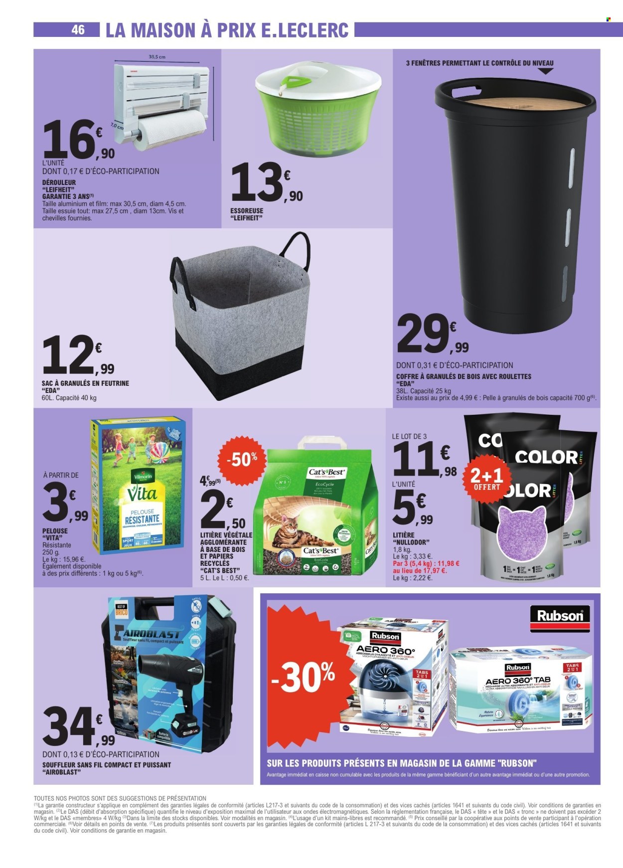 Catalogue E.Leclerc - 25/08/2026 - 05/09/2026. Page 46