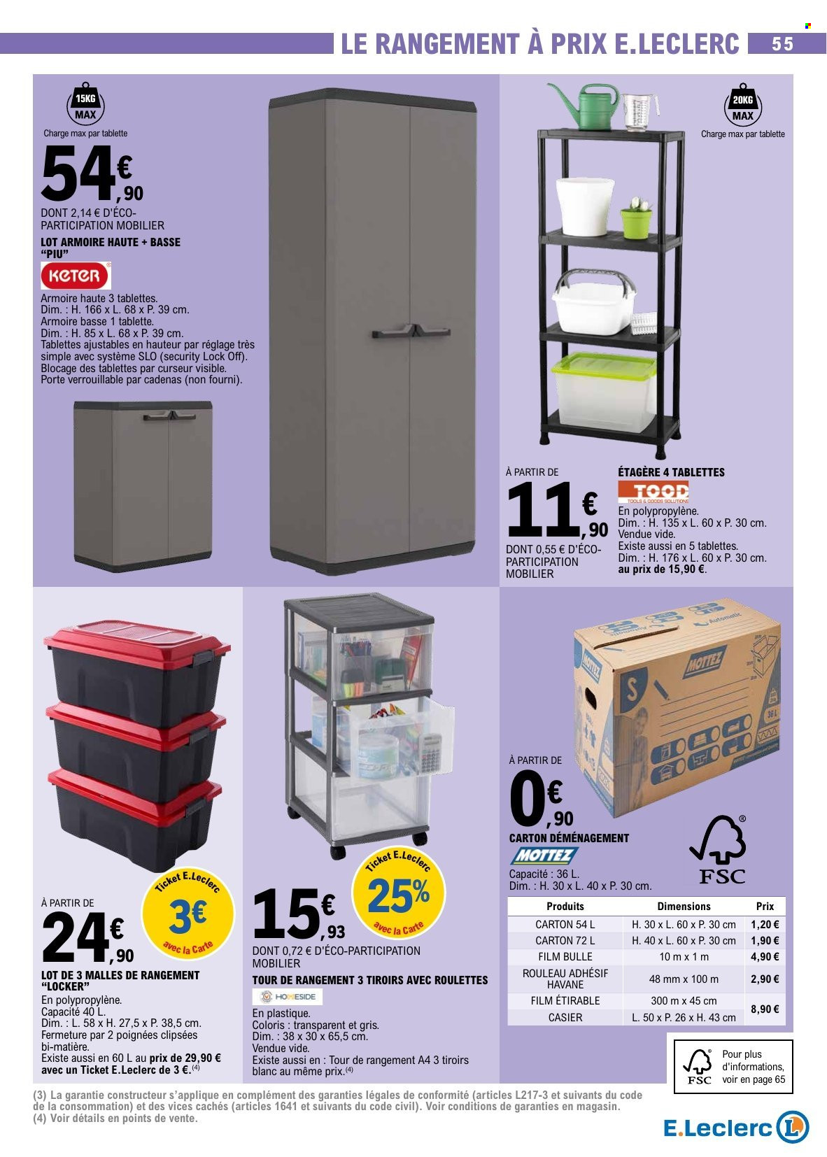 Catalogue E.Leclerc - 25/08/2026 - 05/09/2026. Page 55