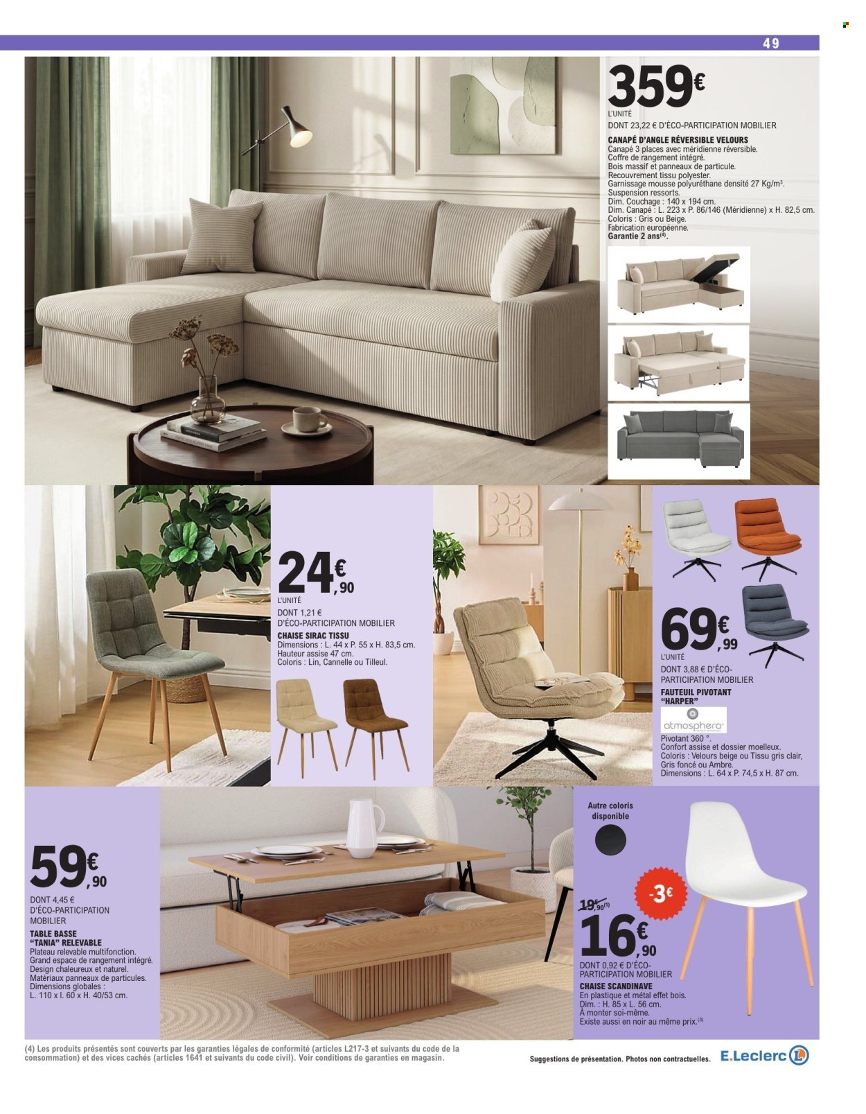 Catalogue E.Leclerc - 25/08/2026 - 05/09/2026. Page 49