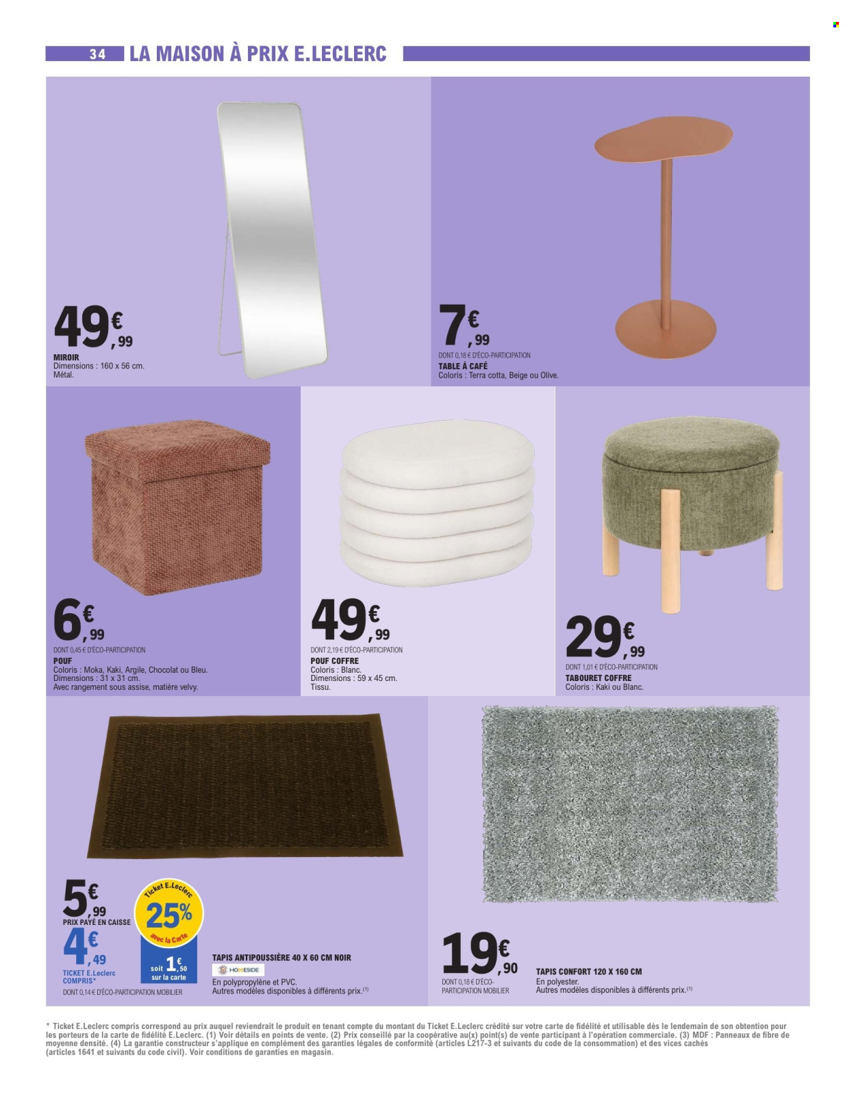 Catalogue E.Leclerc - 25/08/2026 - 05/09/2026. Page 34