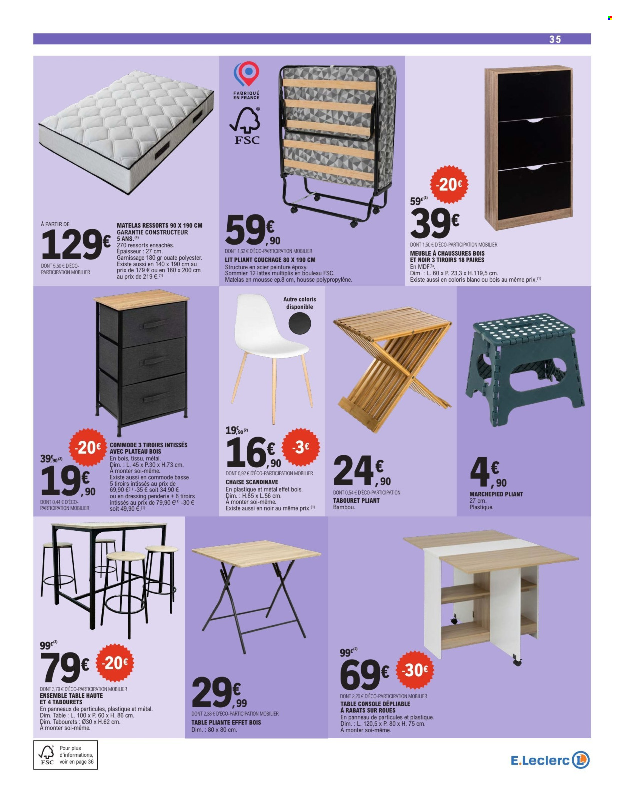 Catalogue E.Leclerc - 25/08/2026 - 05/09/2026. Page 35