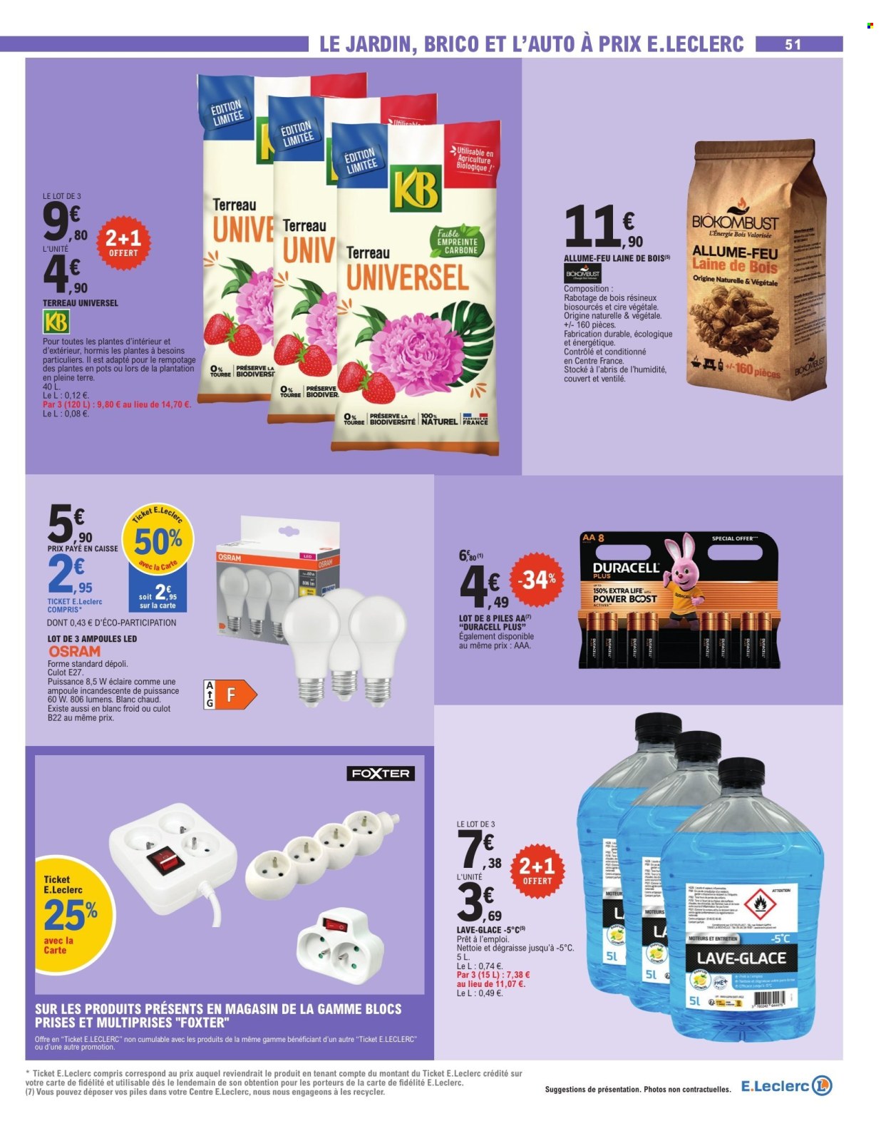 Catalogue E.Leclerc - 25/08/2026 - 05/09/2026. Page 51