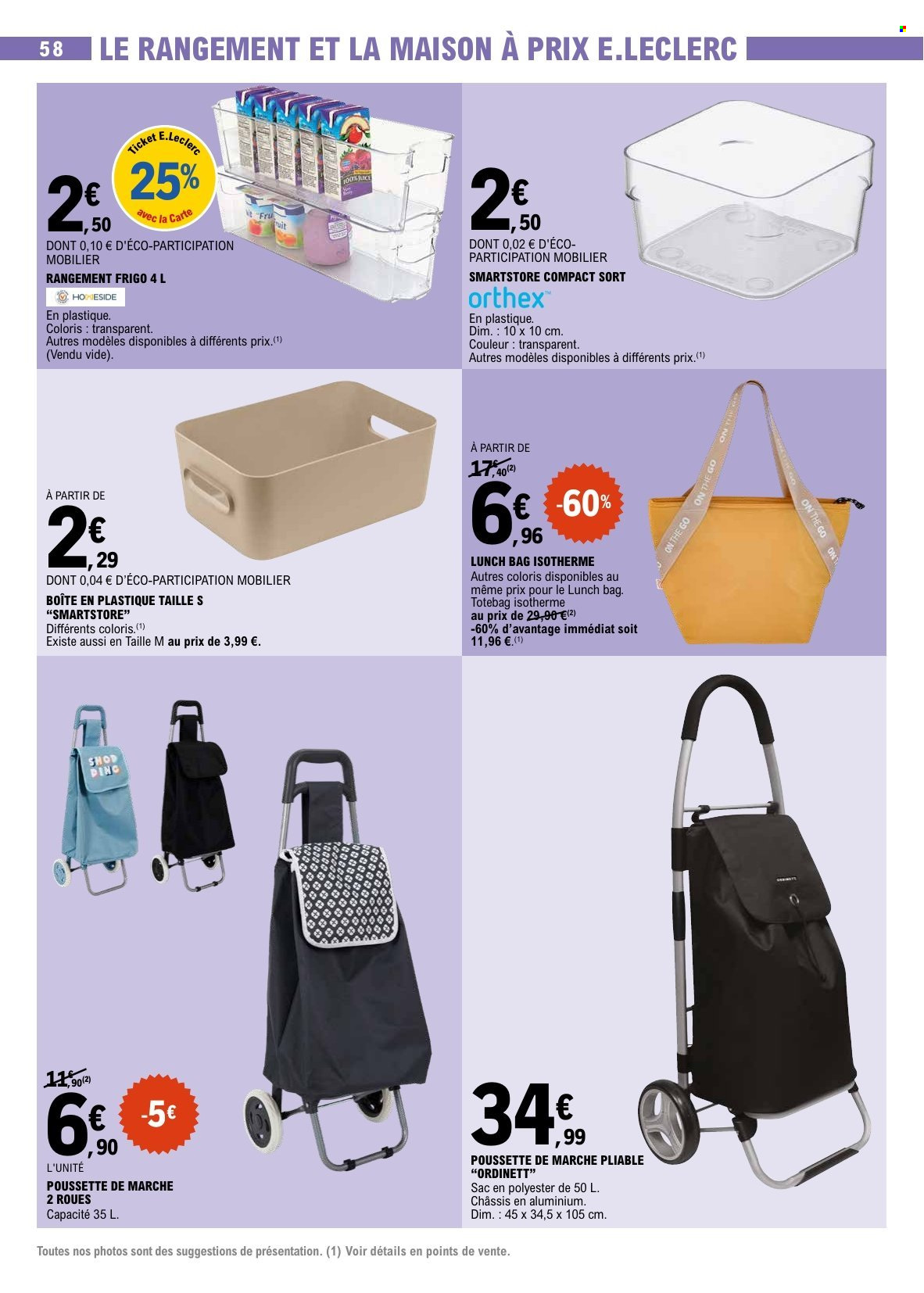 Catalogue E.Leclerc - 25/08/2026 - 05/09/2026. Page 58