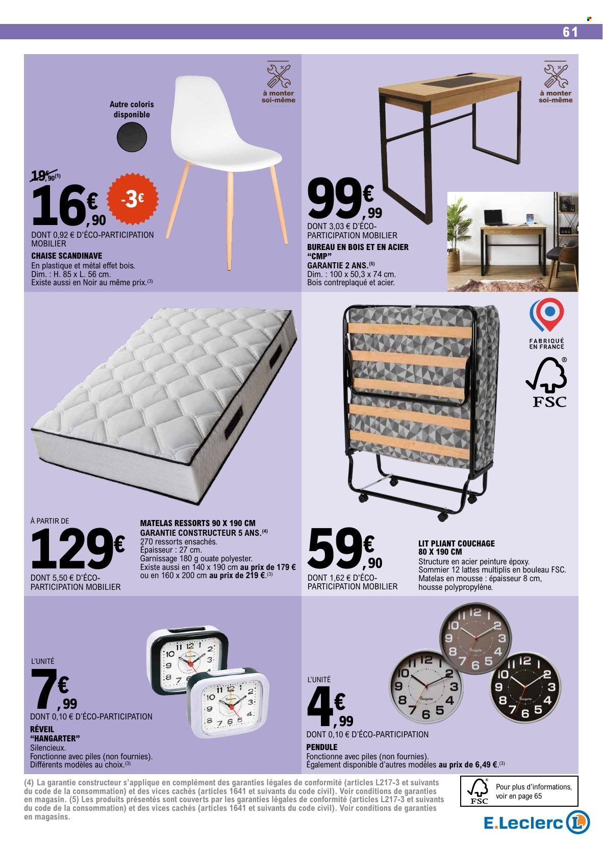 Catalogue E.Leclerc - 25/08/2026 - 05/09/2026. Page 61