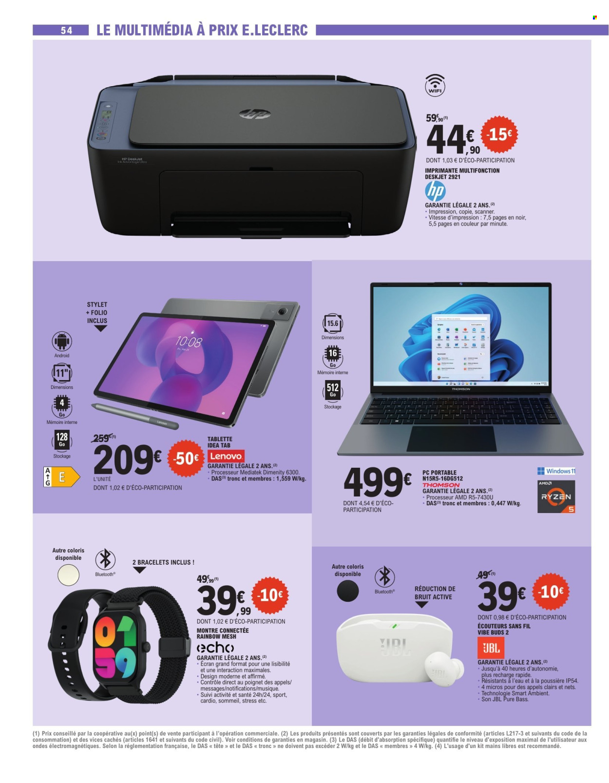 Catalogue E.Leclerc - 25/08/2026 - 05/09/2026. Page 54