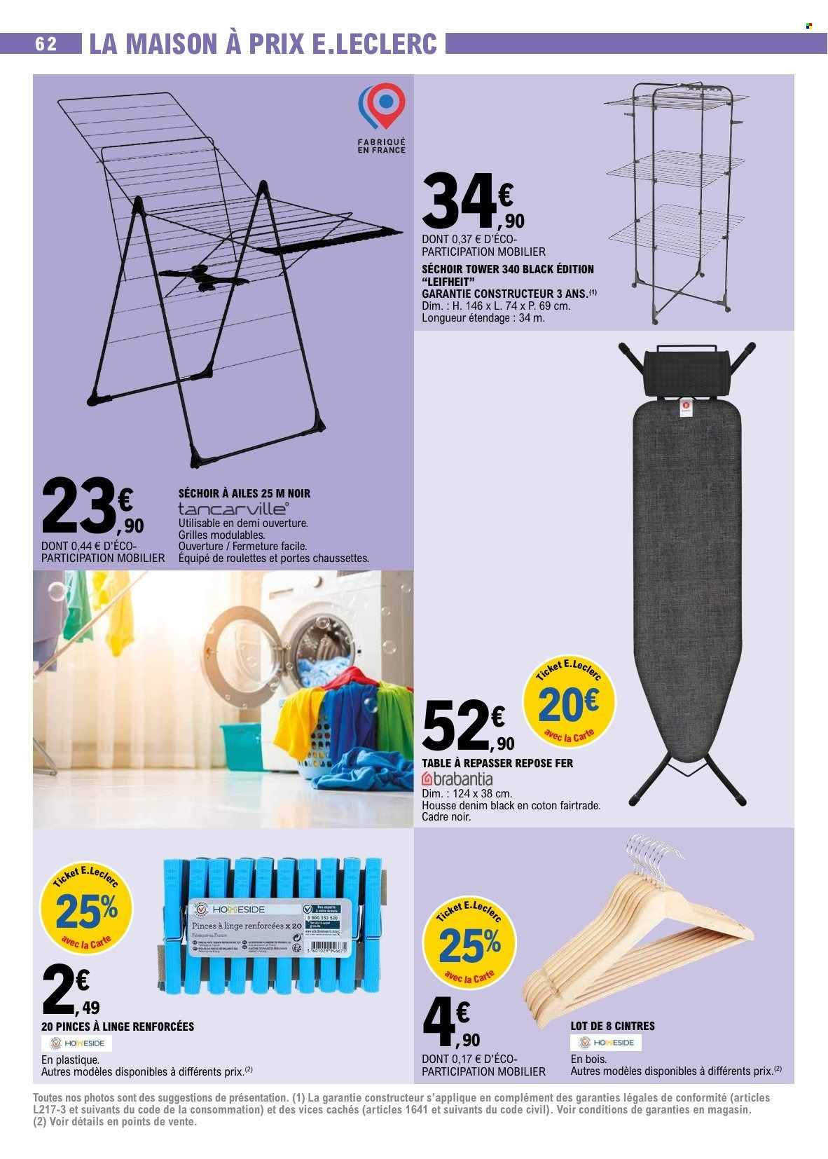 Catalogue E.Leclerc - 25/08/2026 - 05/09/2026. Page 62