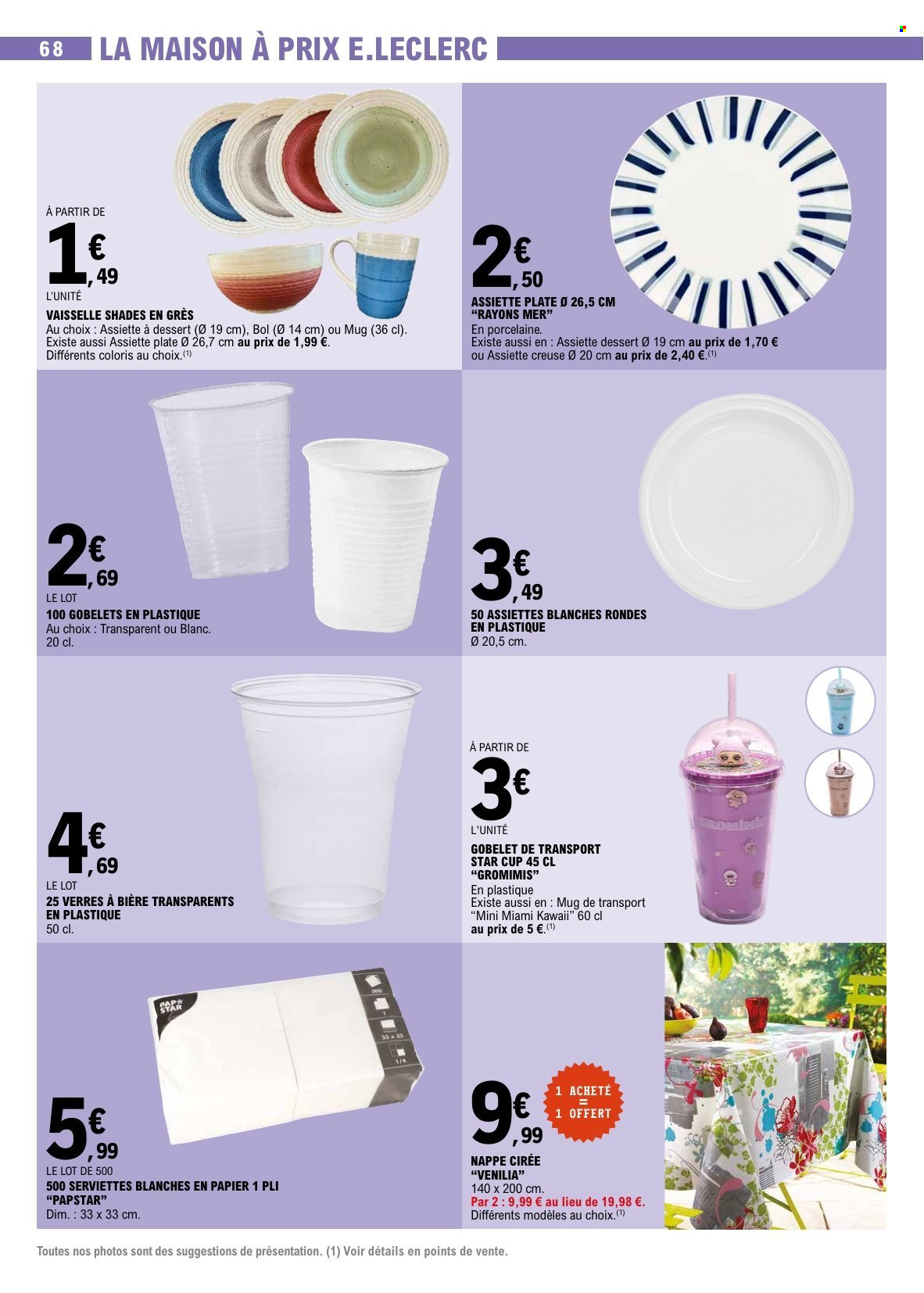 Catalogue E.Leclerc - 25/08/2026 - 05/09/2026. Page 68