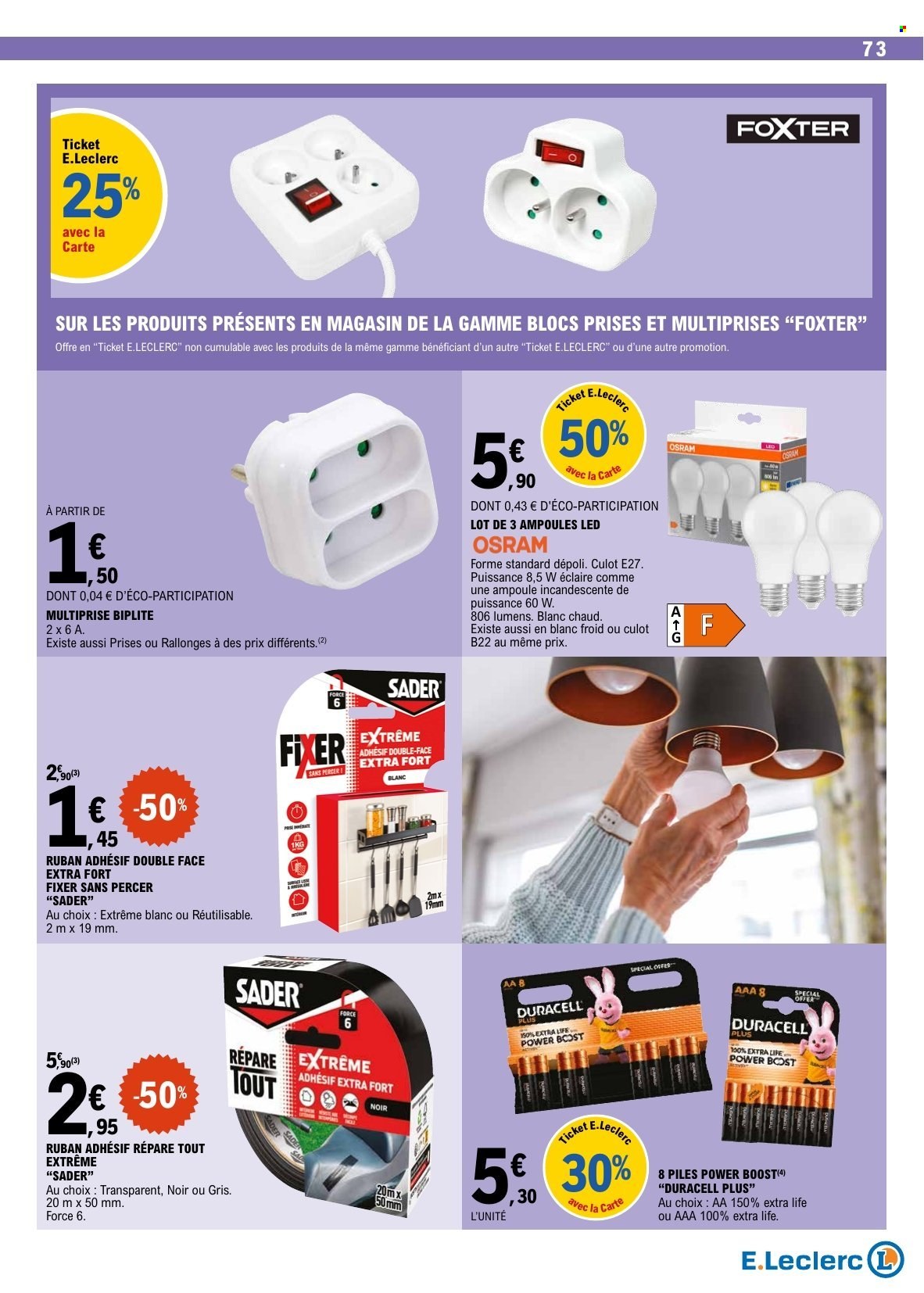 Catalogue E.Leclerc - 25/08/2026 - 05/09/2026. Page 73