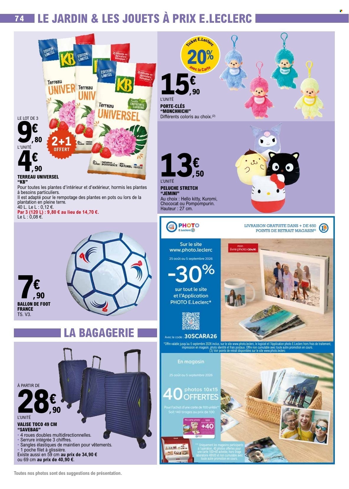 Catalogue E.Leclerc - 25/08/2026 - 05/09/2026. Page 74