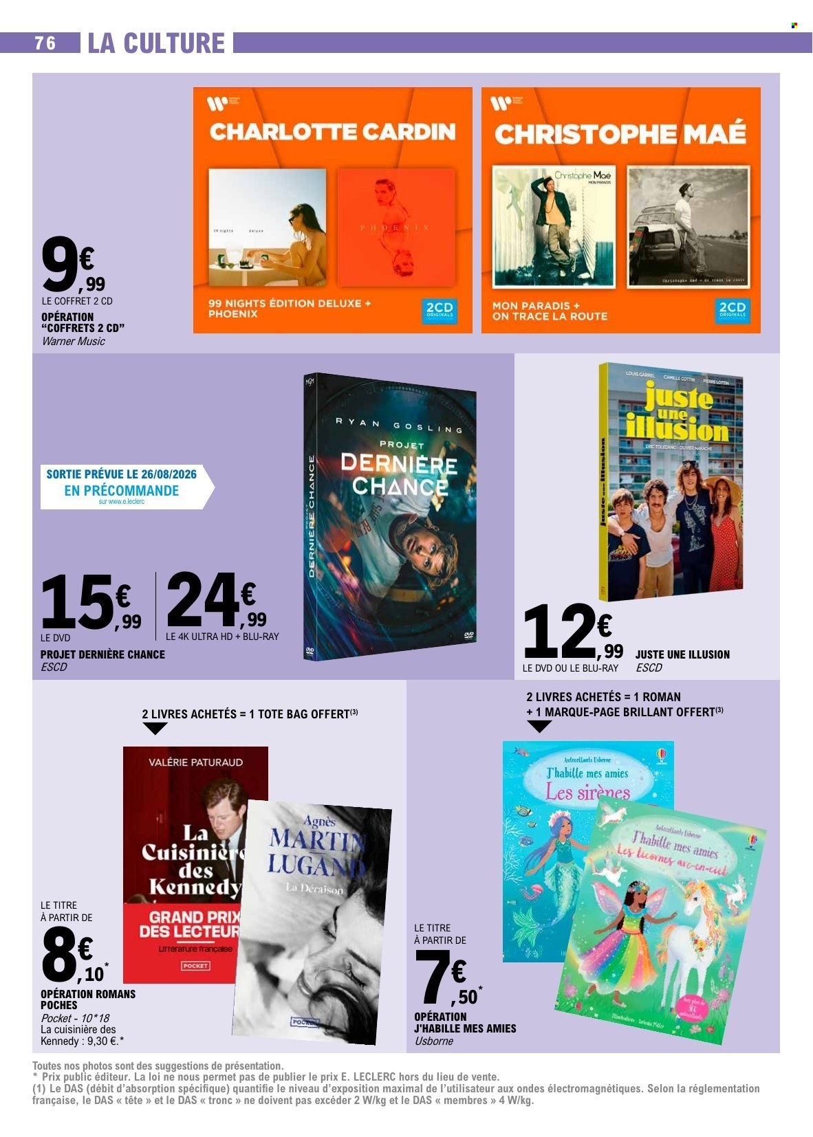 Catalogue E.Leclerc - 25/08/2026 - 05/09/2026. Page 76