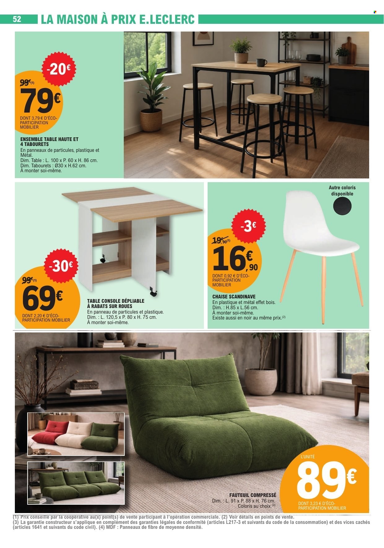 Catalogue E.Leclerc - 25/08/2026 - 05/09/2026. Page 52