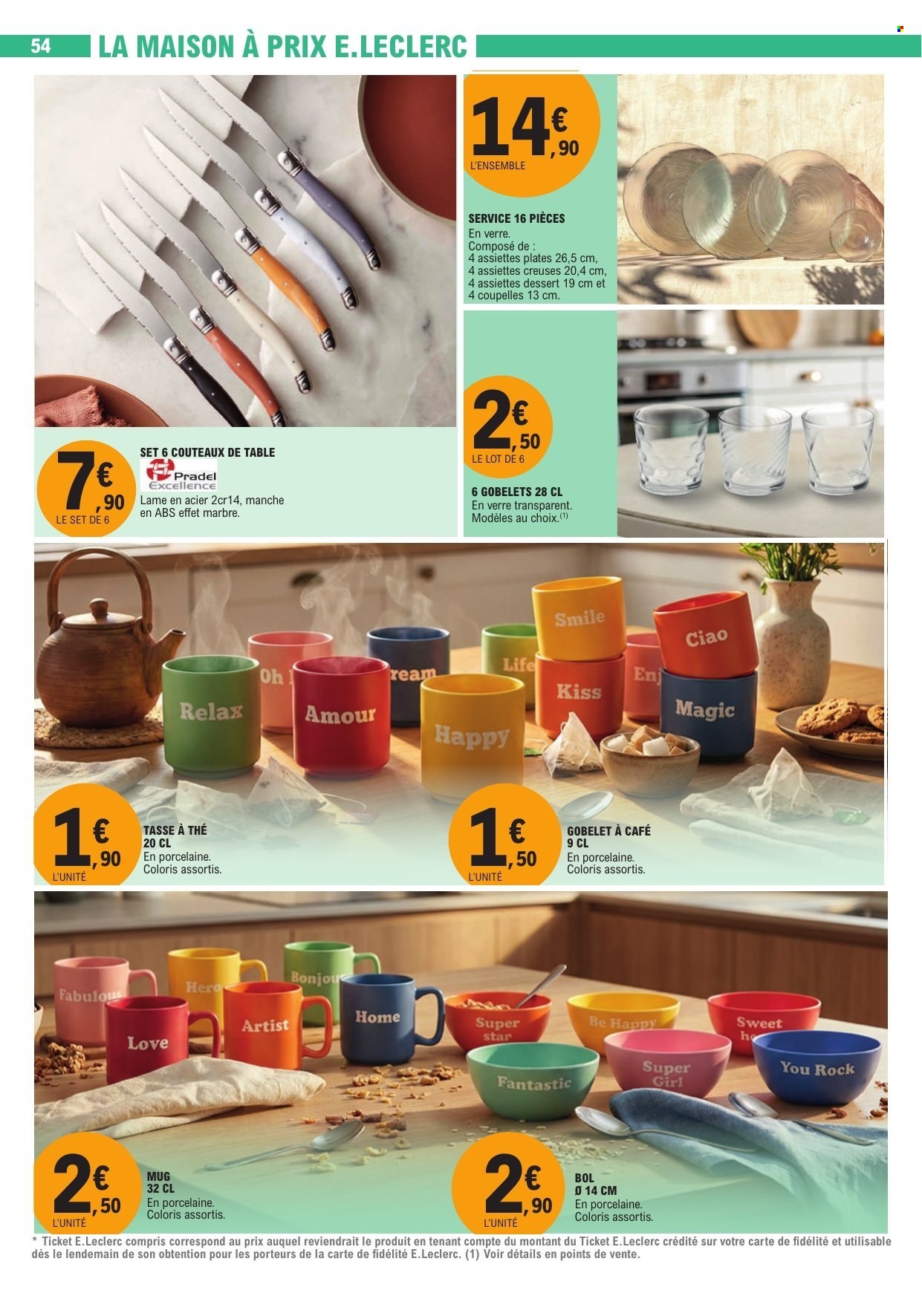 Catalogue E.Leclerc - 25/08/2026 - 05/09/2026. Page 54