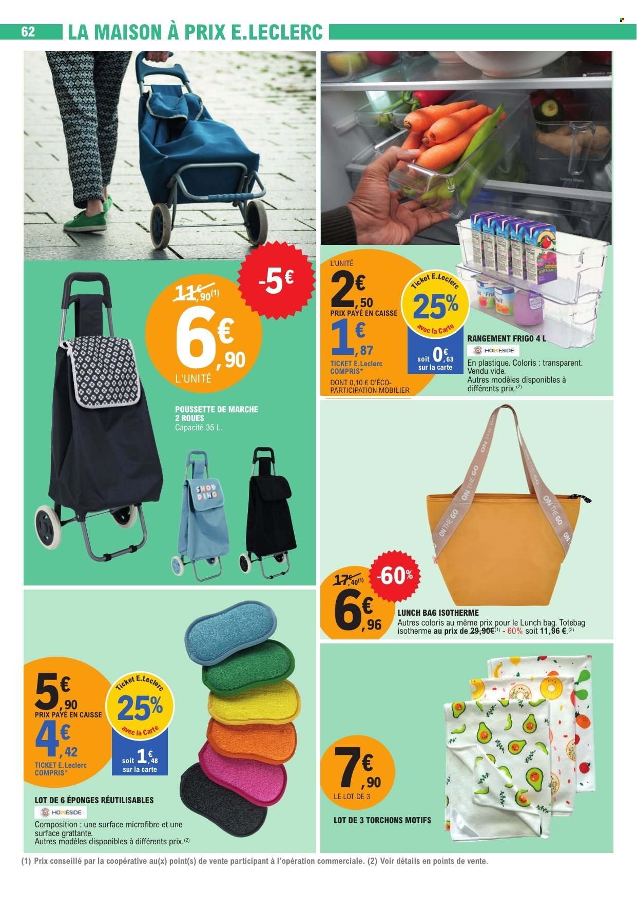 Catalogue E.Leclerc - 25/08/2026 - 05/09/2026. Page 62