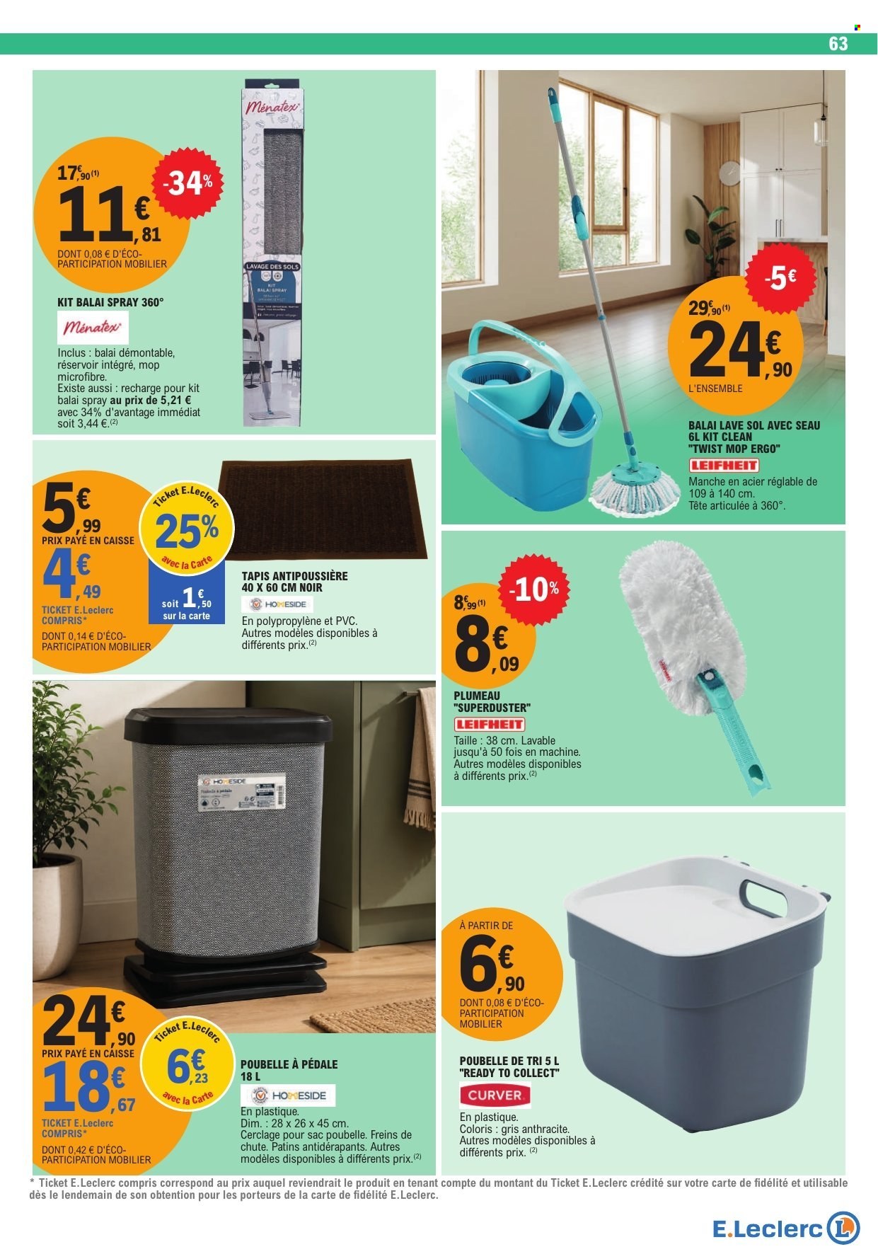Catalogue E.Leclerc - 25/08/2026 - 05/09/2026. Page 63