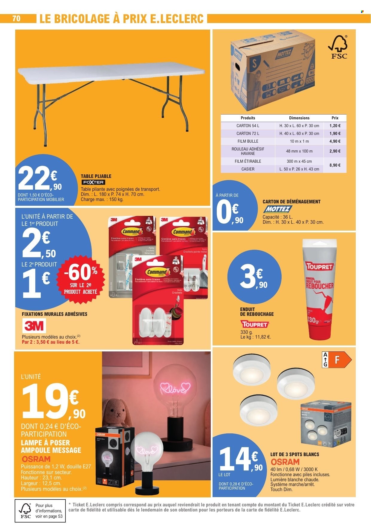 Catalogue E.Leclerc - 25/08/2026 - 05/09/2026. Page 70