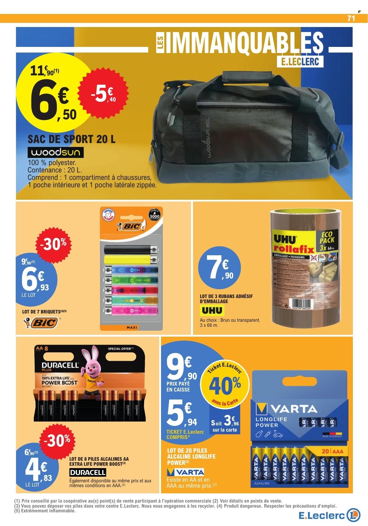 Catalogue E.Leclerc - 25/08/2026 - 05/09/2026. Page 71