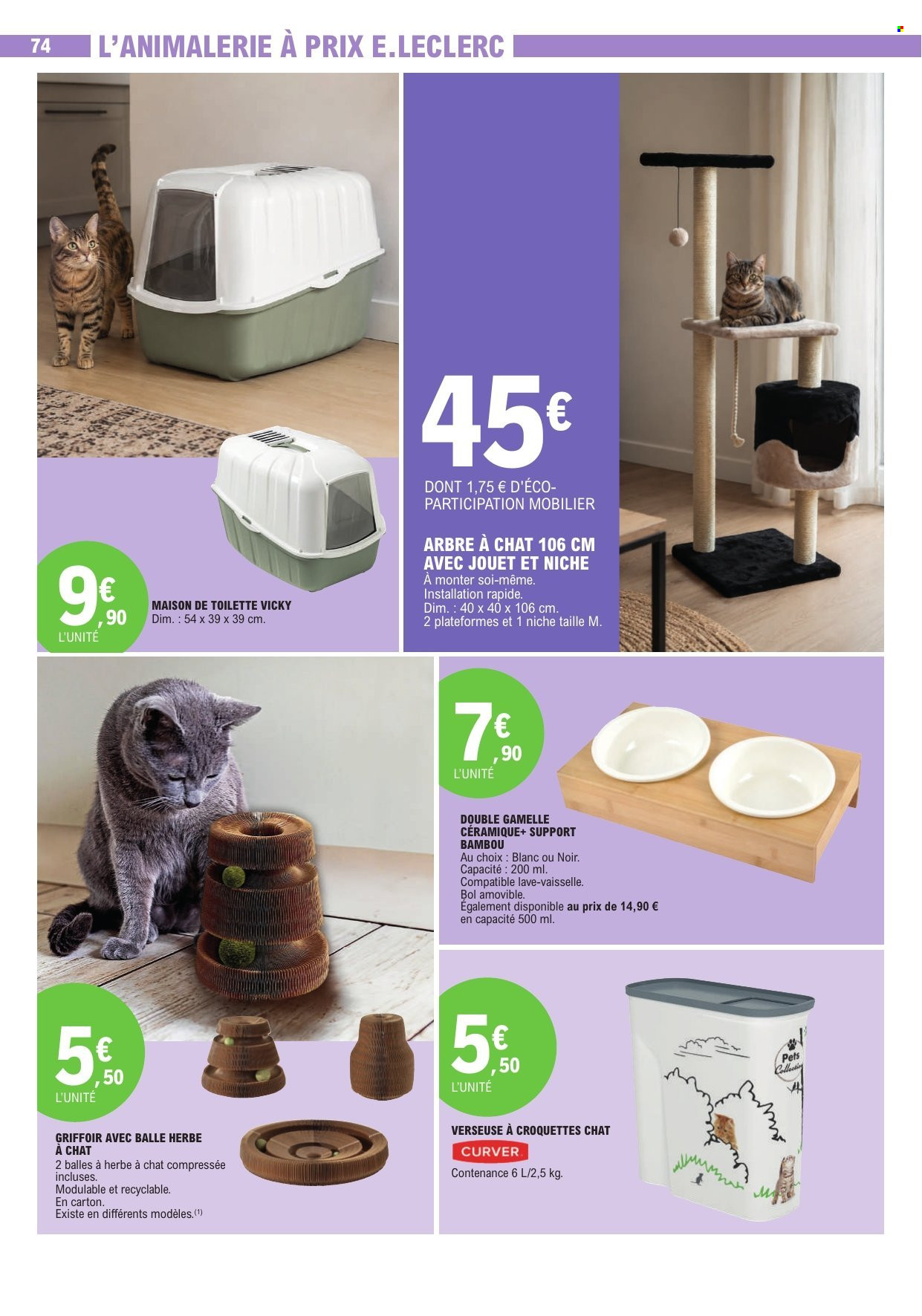 Catalogue E.Leclerc - 25/08/2026 - 05/09/2026. Page 74