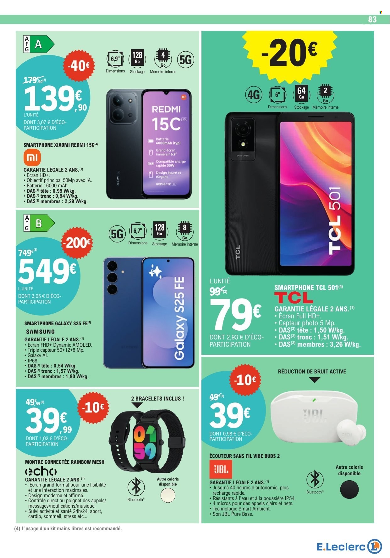 Catalogue E.Leclerc - 25/08/2026 - 05/09/2026. Page 83