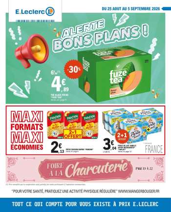 Catalogue E.Leclerc - 25/08/2026 - 05/09/2026.