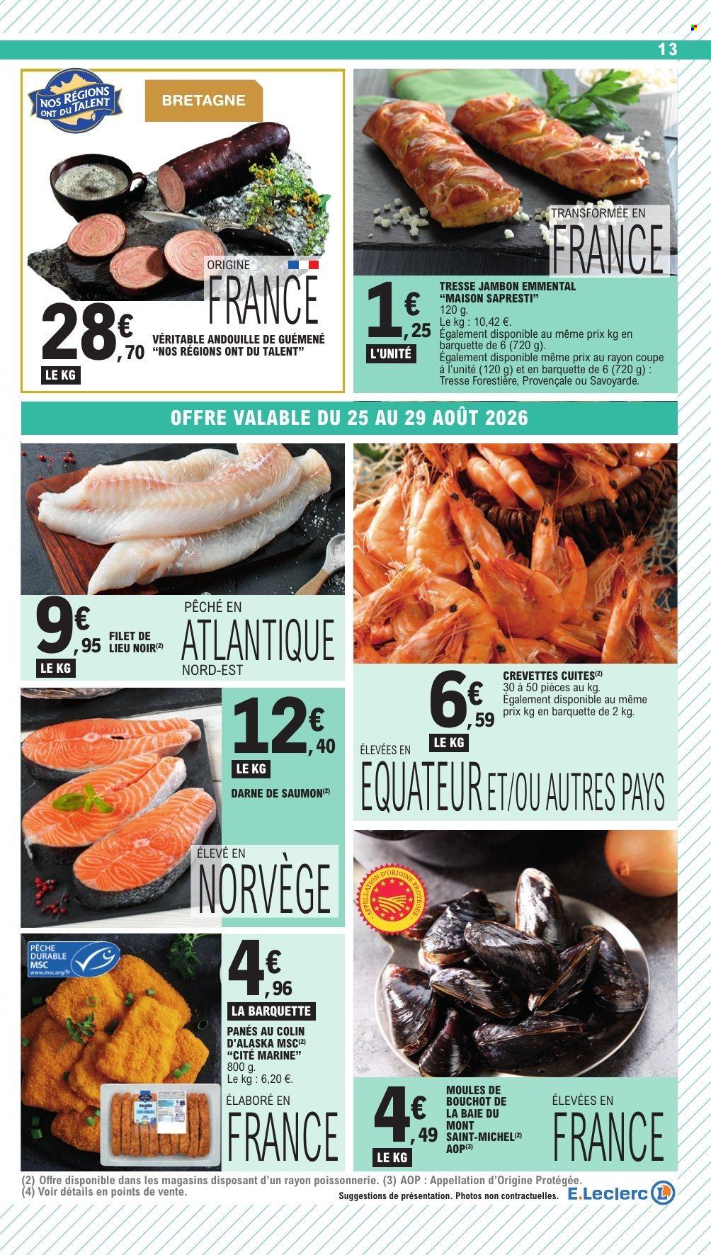 Catalogue E.Leclerc - 25/08/2026 - 05/09/2026. Page 13