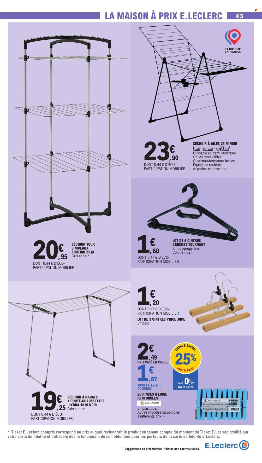 Catalogue E.Leclerc - 25/08/2026 - 05/09/2026. Page 43