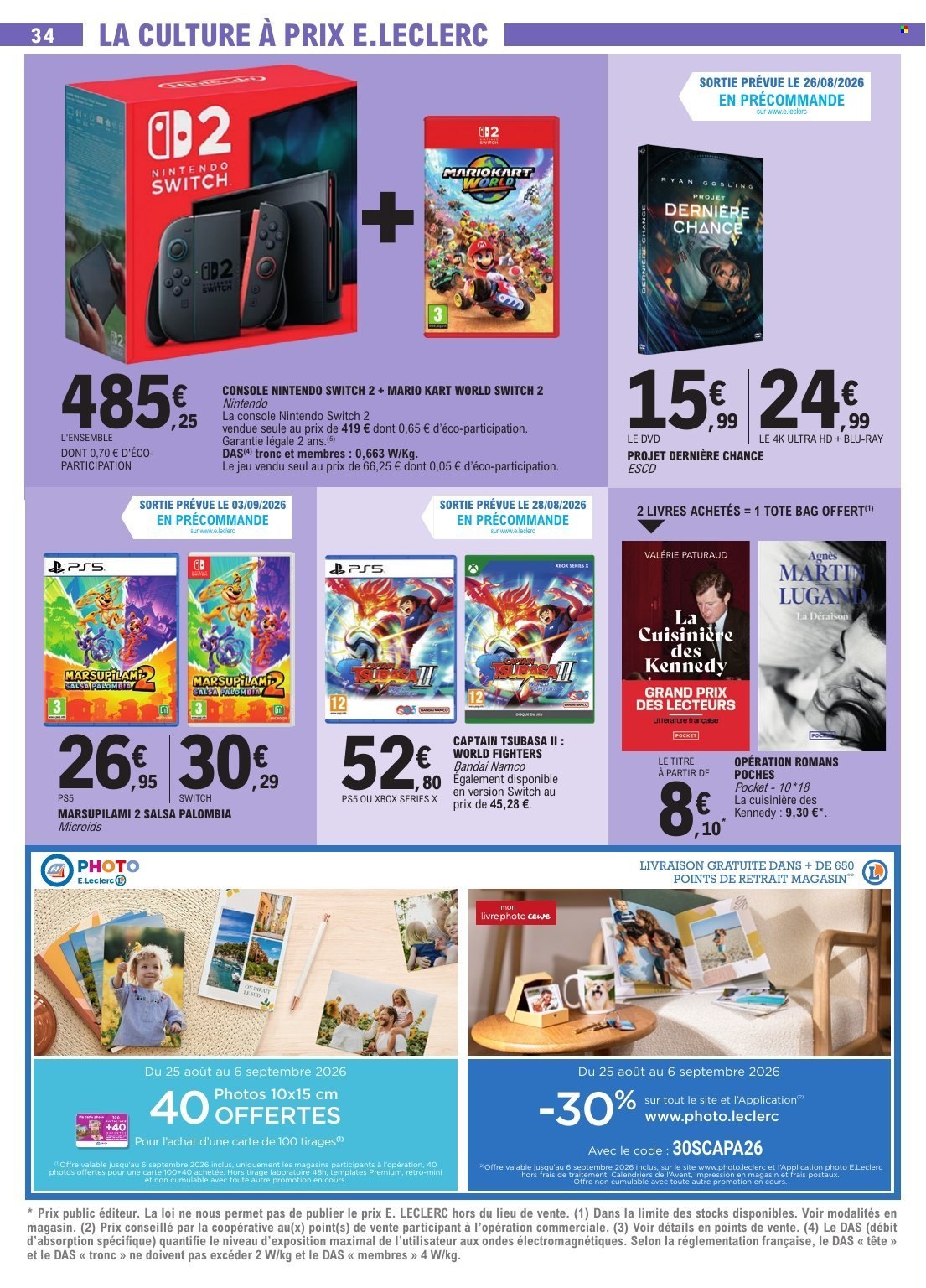 Catalogue E.Leclerc - 25/08/2026 - 05/09/2026. Page 34