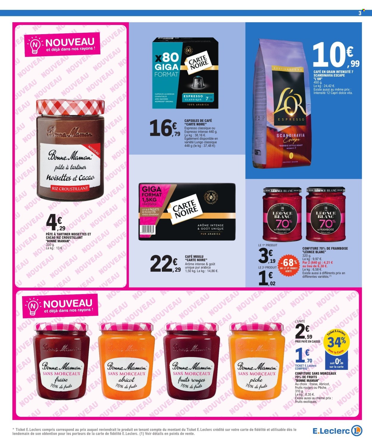 Catalogue E.Leclerc - 25/08/2026 - 05/09/2026. Page 3