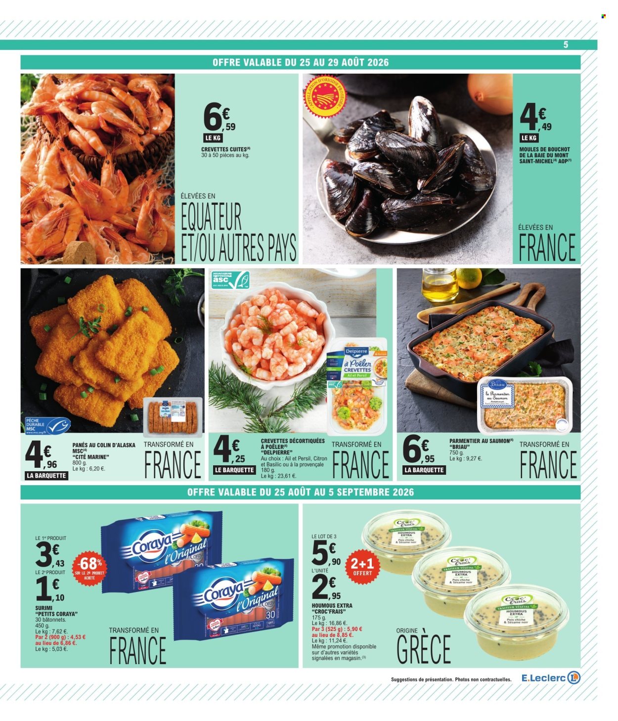 Catalogue E.Leclerc - 25/08/2026 - 05/09/2026. Page 5
