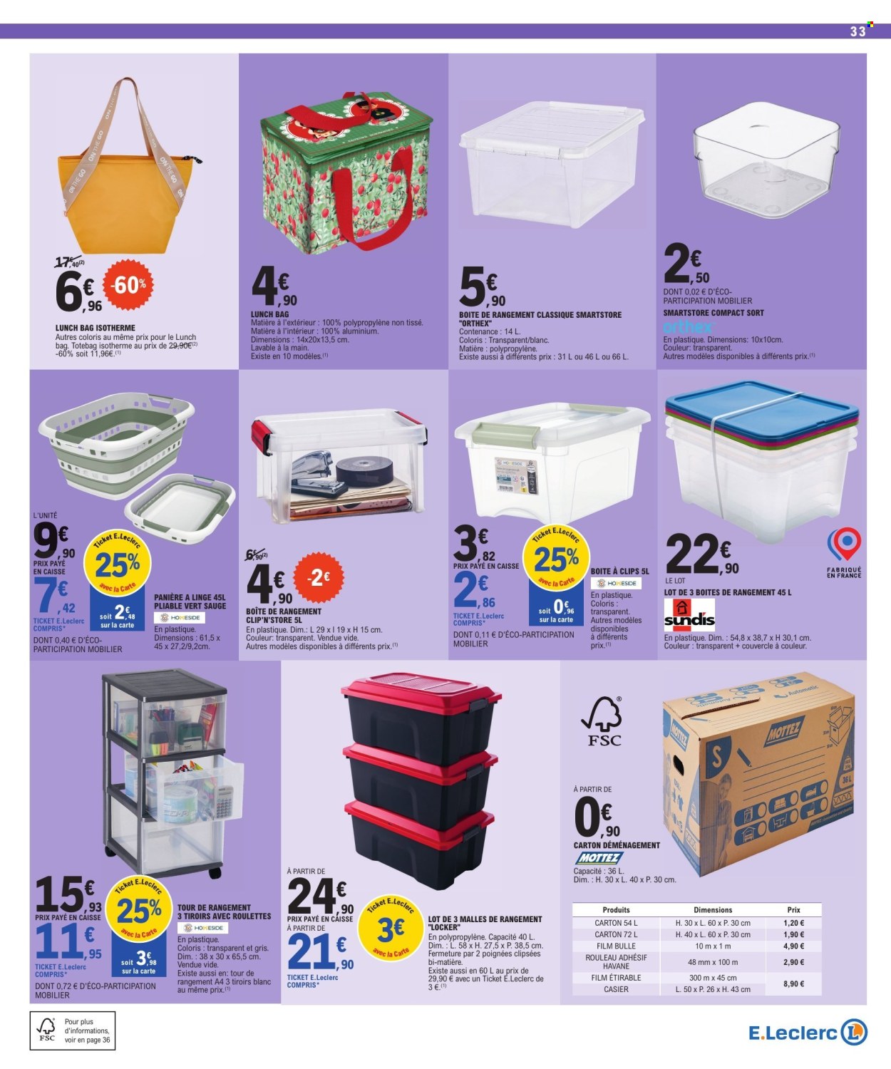 Catalogue E.Leclerc - 25/08/2026 - 05/09/2026. Page 33