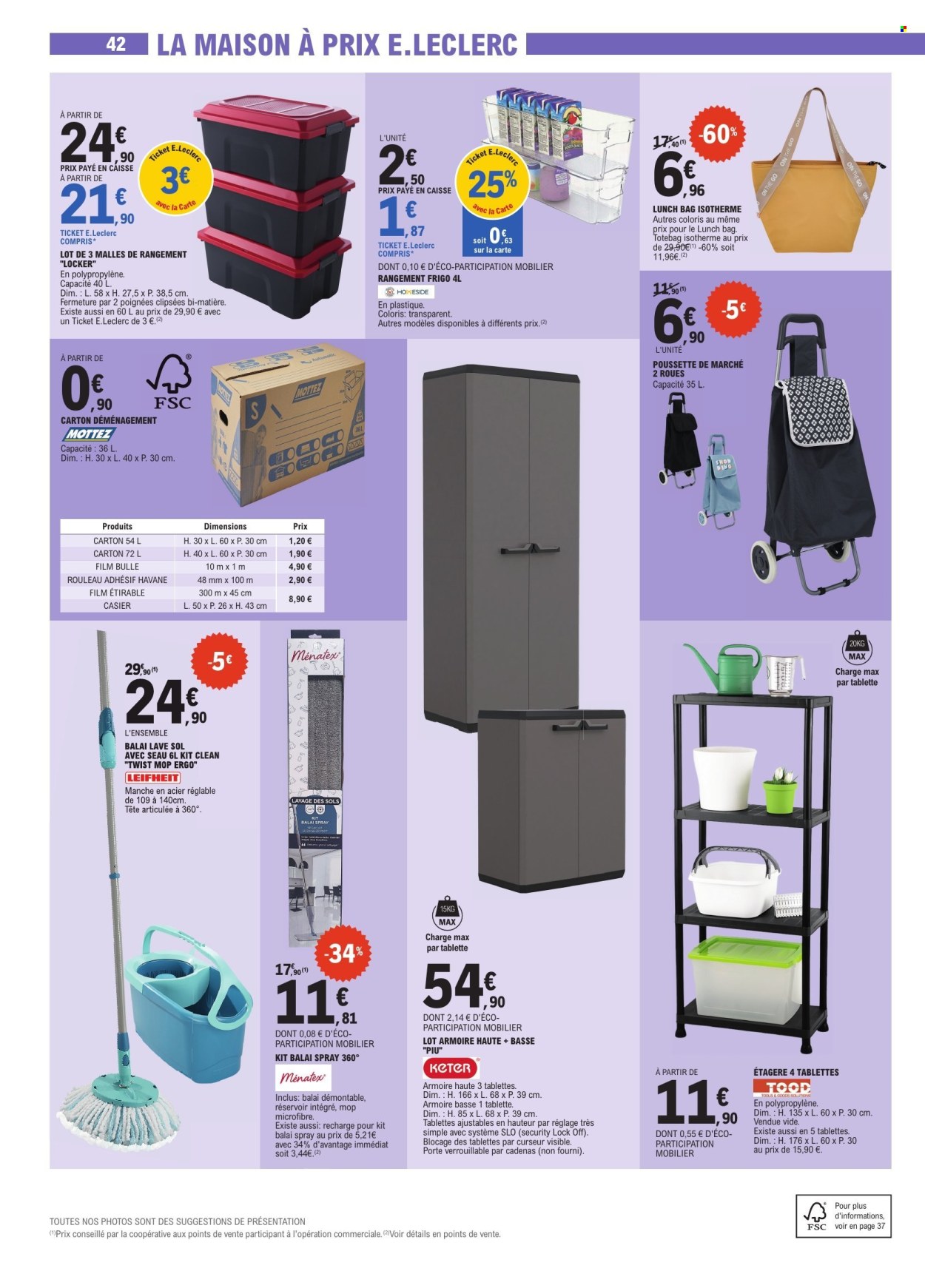 Catalogue E.Leclerc - 25/08/2026 - 05/09/2026. Page 42