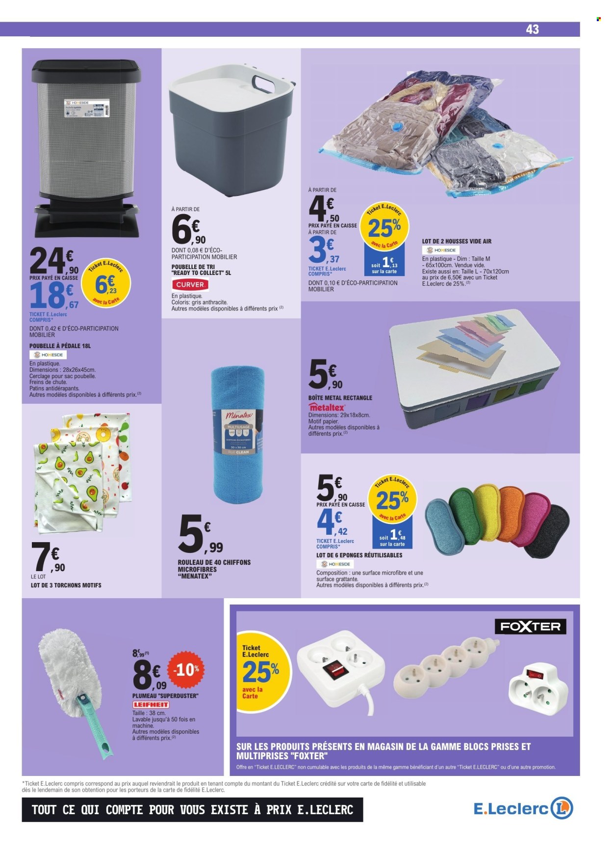 Catalogue E.Leclerc - 25/08/2026 - 05/09/2026. Page 43