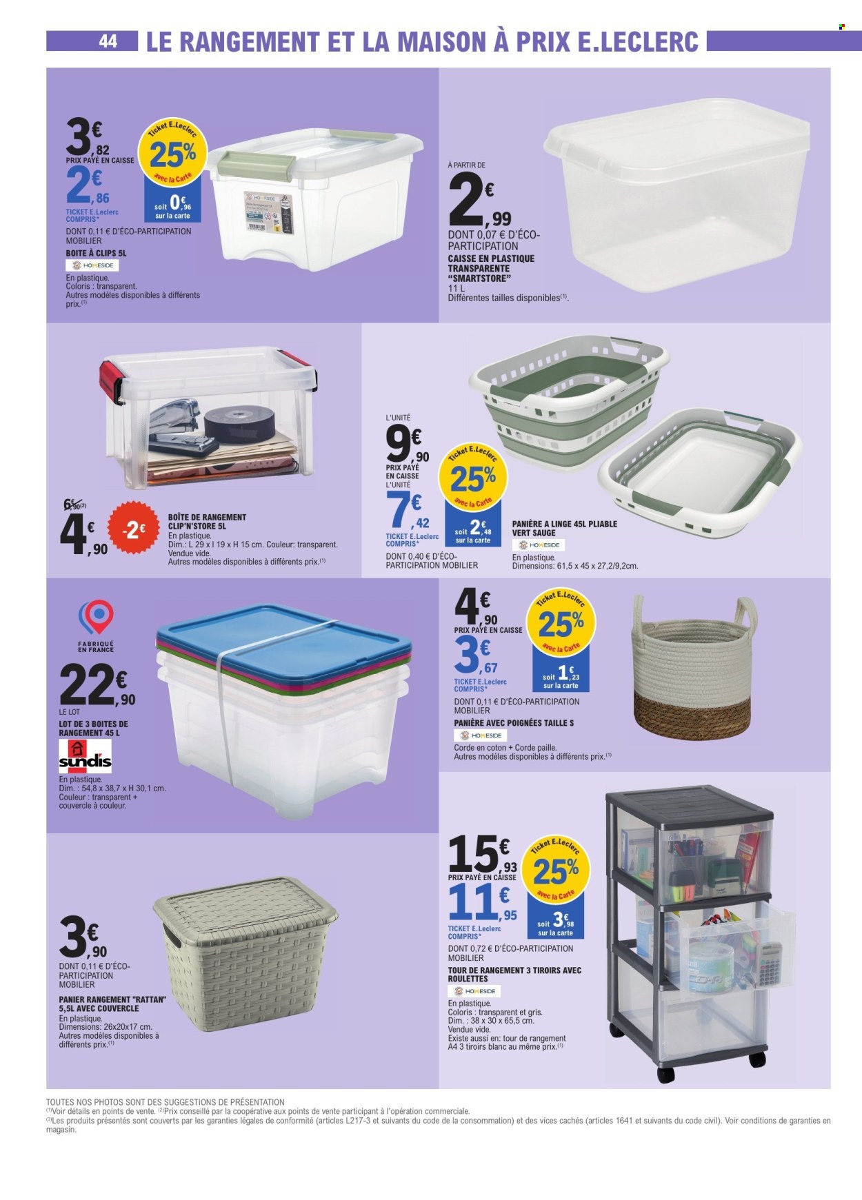 Catalogue E.Leclerc - 25/08/2026 - 05/09/2026. Page 44