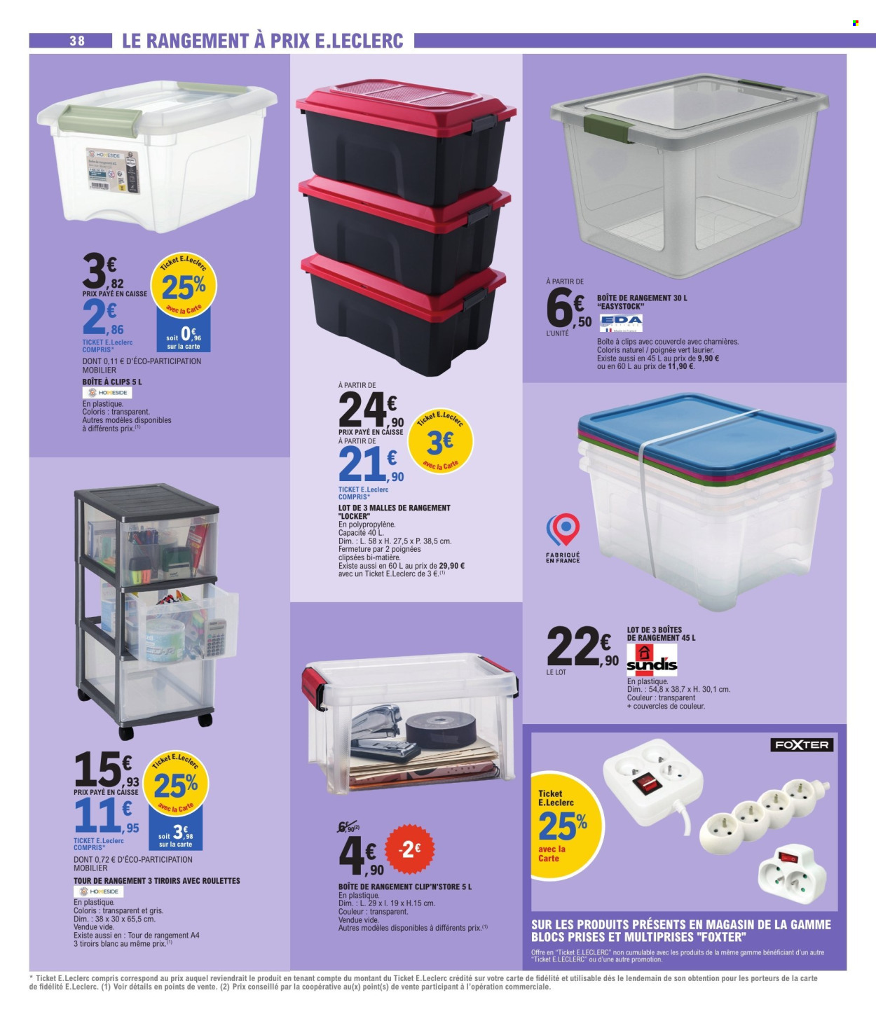Catalogue E.Leclerc - 25/08/2026 - 05/09/2026. Page 38
