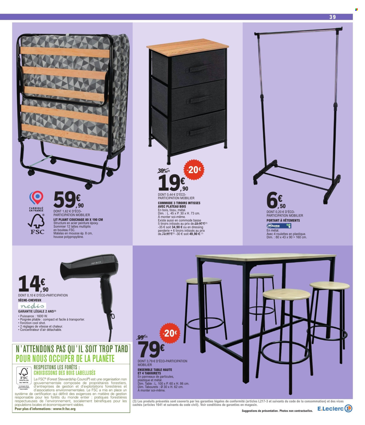 Catalogue E.Leclerc - 25/08/2026 - 05/09/2026. Page 39