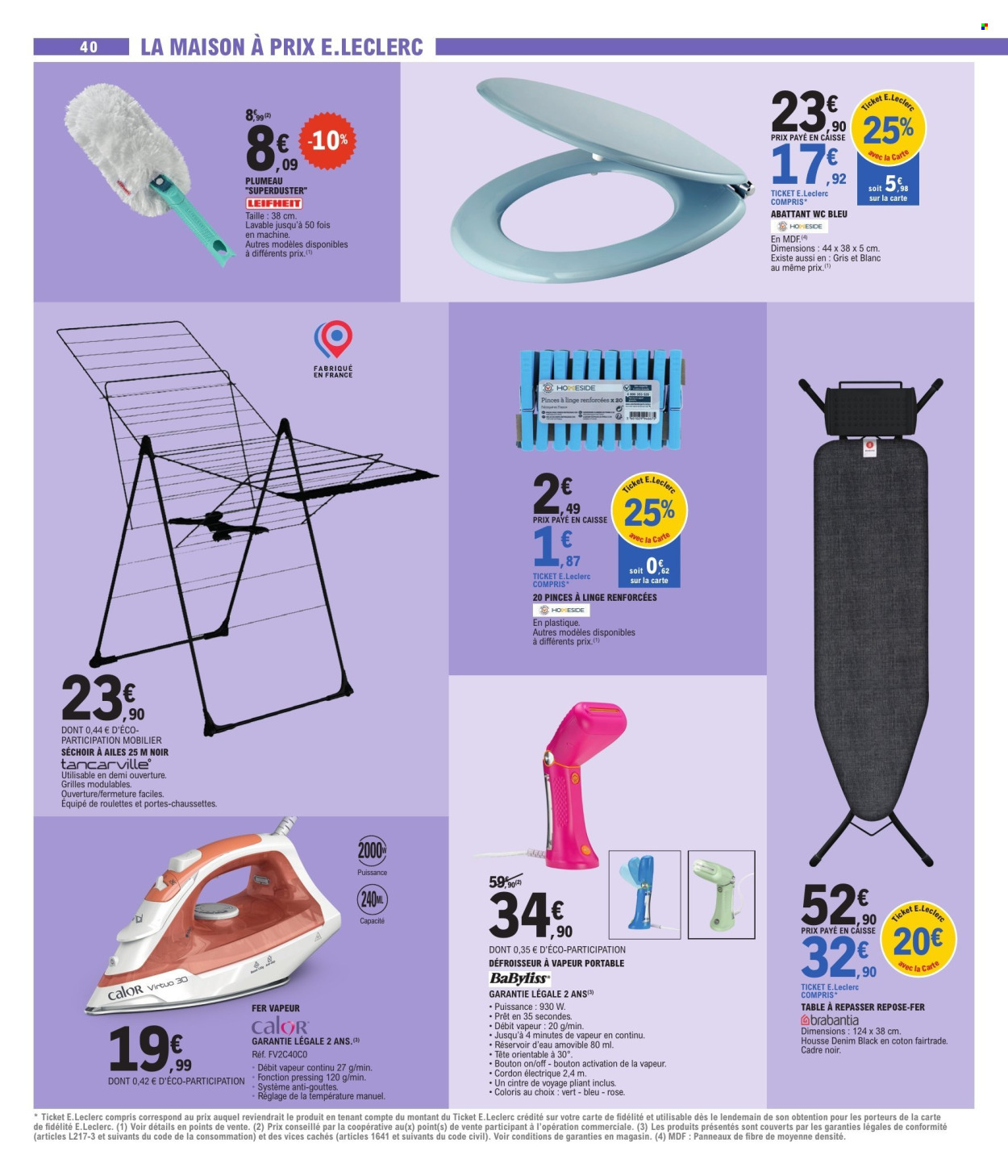 Catalogue E.Leclerc - 25/08/2026 - 05/09/2026. Page 40