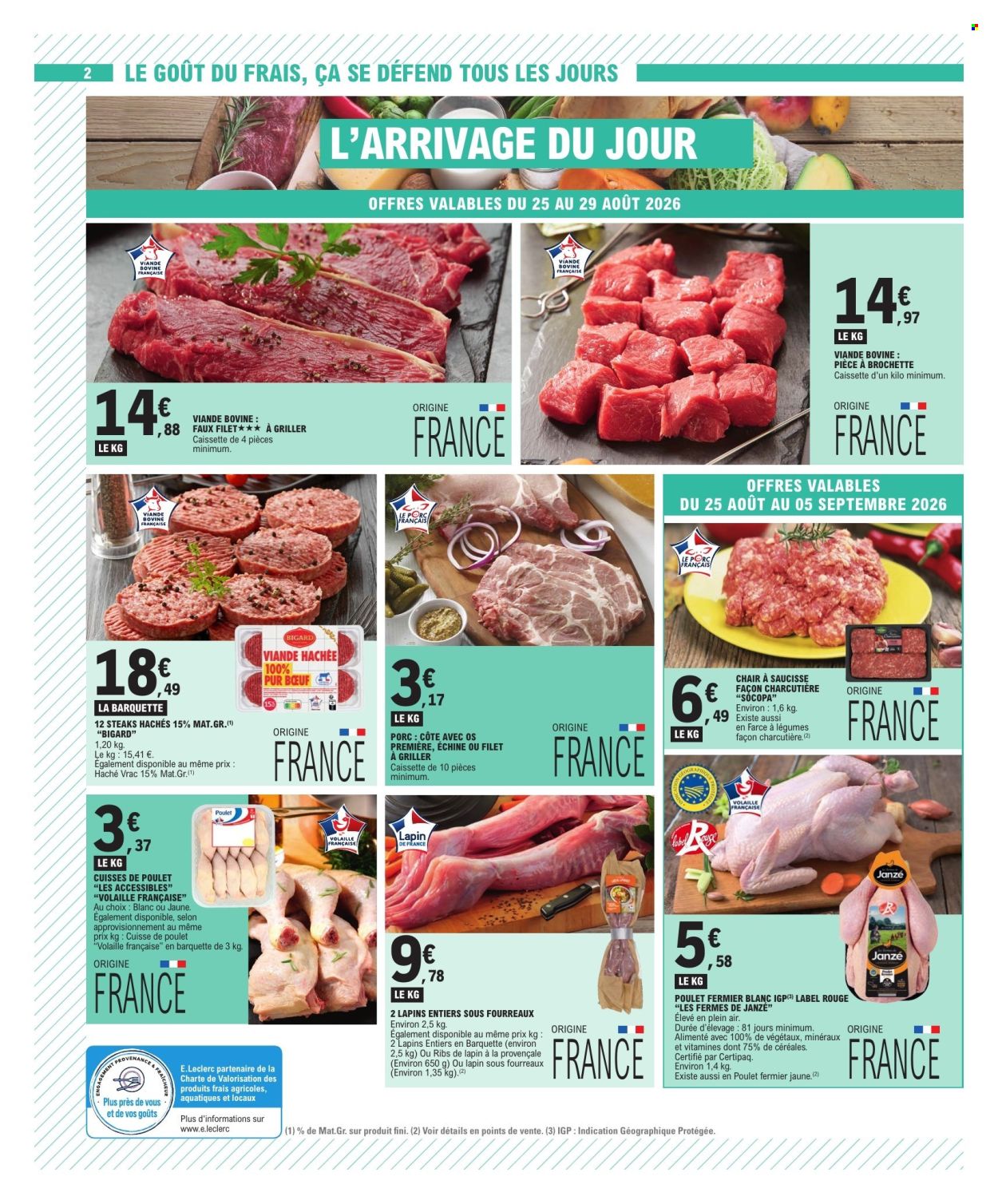 Catalogue E.Leclerc - 25/08/2026 - 05/09/2026. Page 2