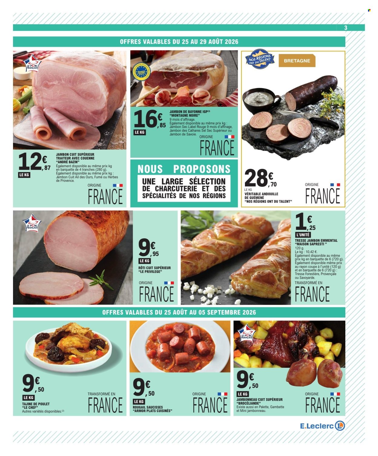 Catalogue E.Leclerc - 25/08/2026 - 05/09/2026. Page 3