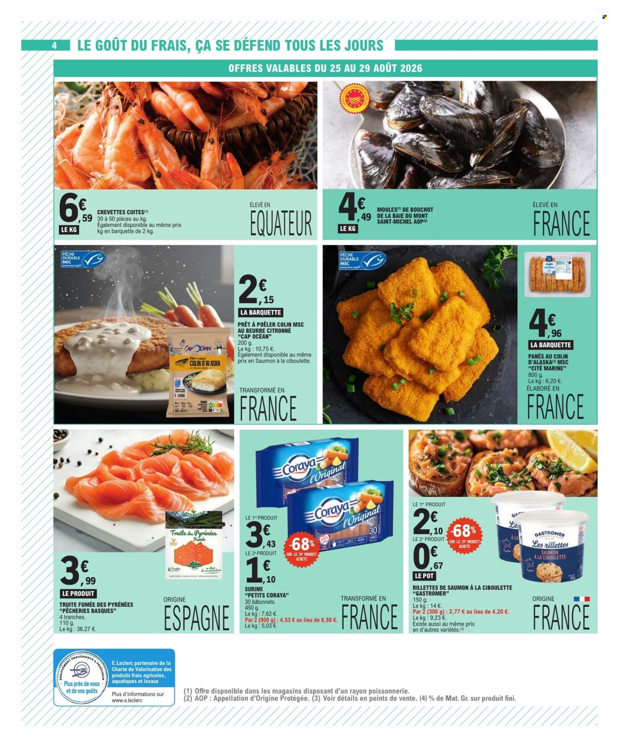 Catalogue E.Leclerc - 25/08/2026 - 05/09/2026. Page 4