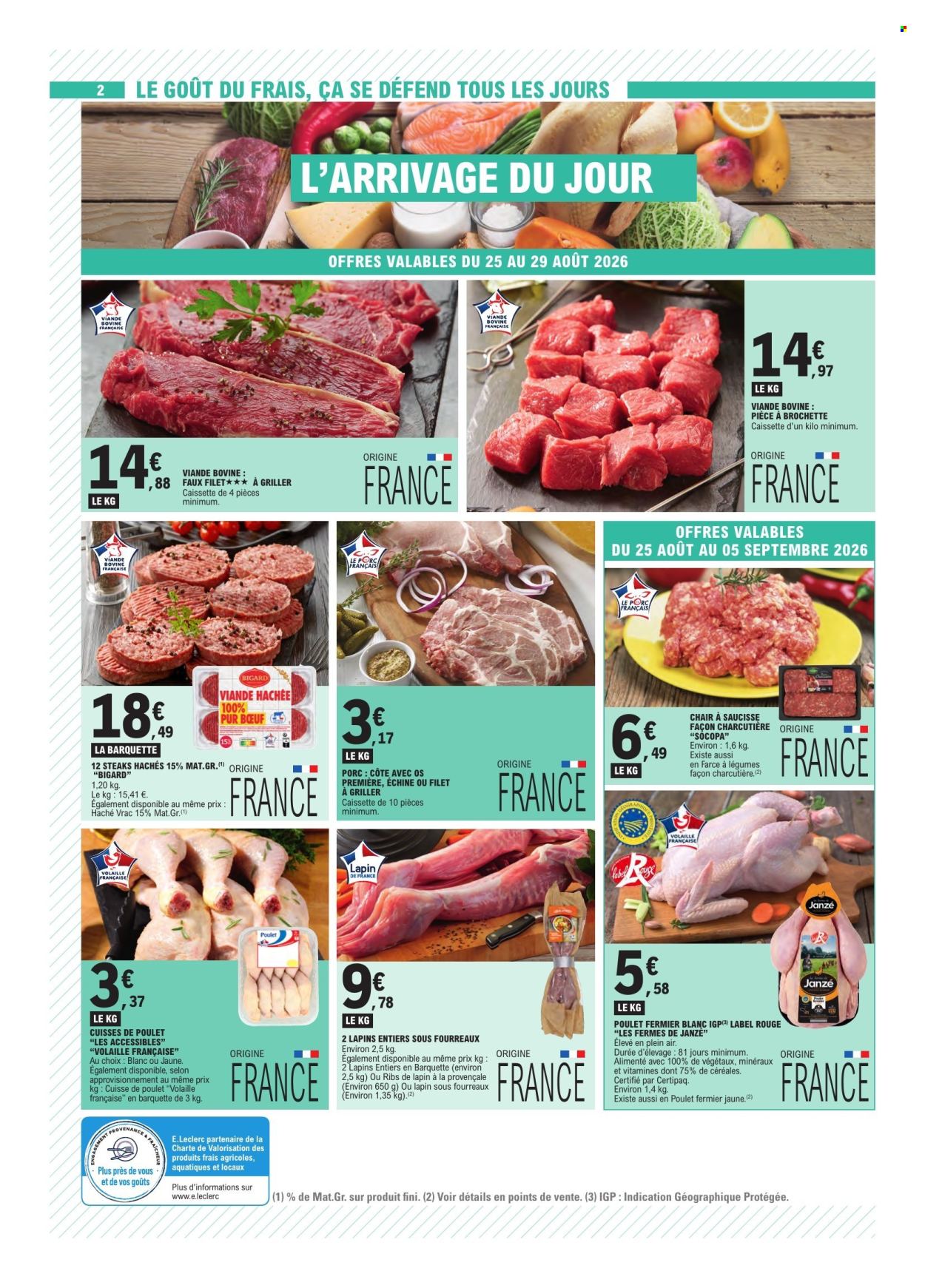 Catalogue E.Leclerc - 25/08/2026 - 05/09/2026. Page 2