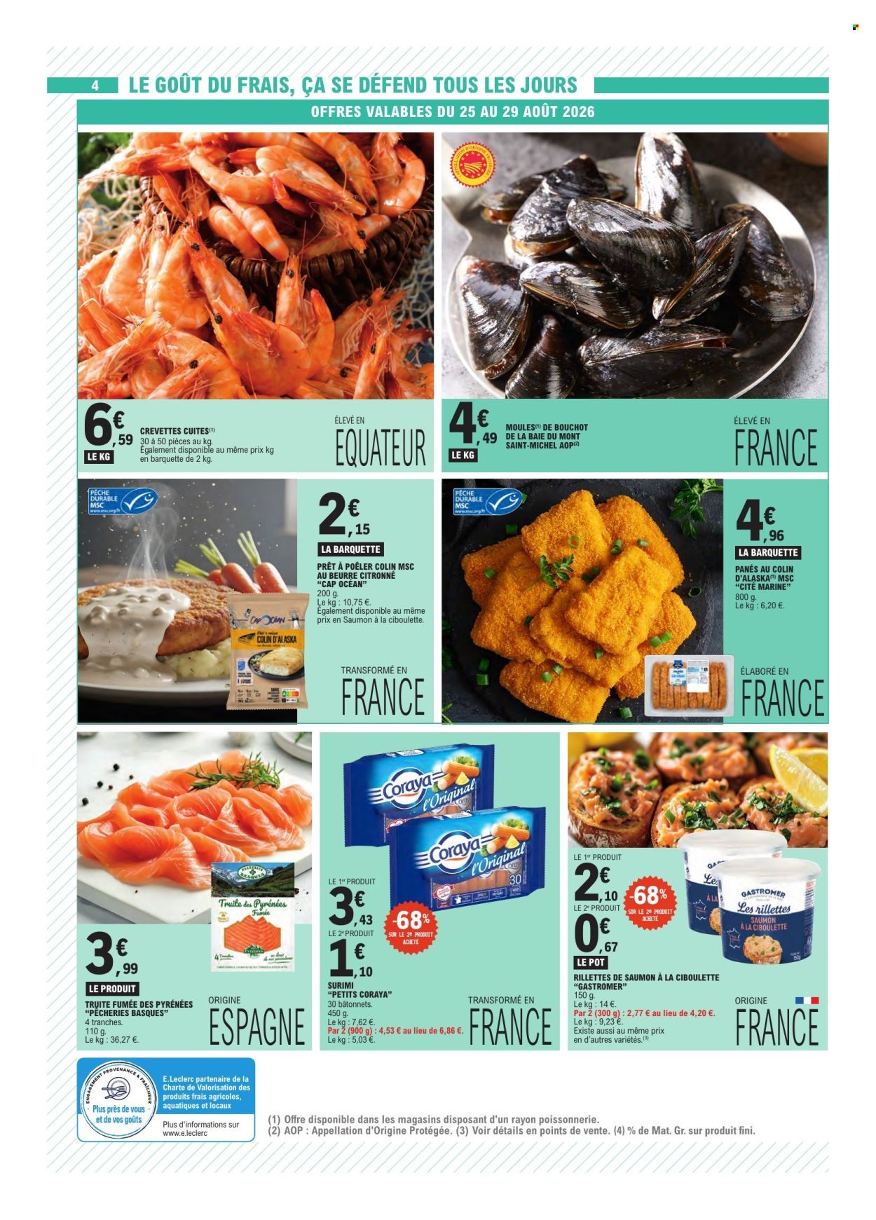 Catalogue E.Leclerc - 25/08/2026 - 05/09/2026. Page 4