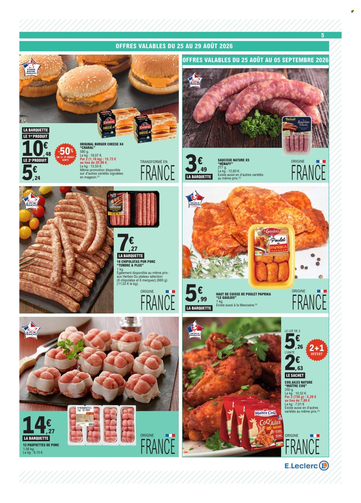 Catalogue E.Leclerc - 25/08/2026 - 05/09/2026. Page 5